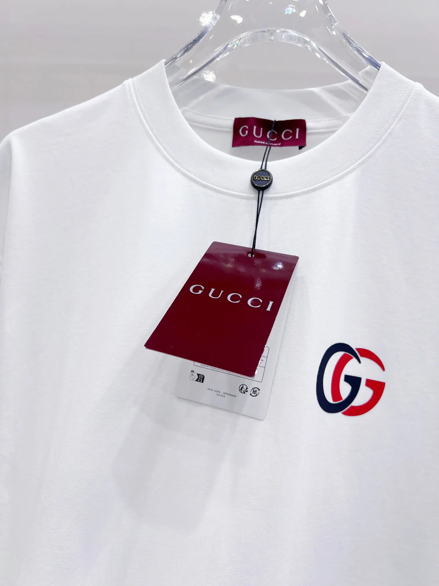 Interlocking G Logo Cotton T-Shirt D15021446 — view 8