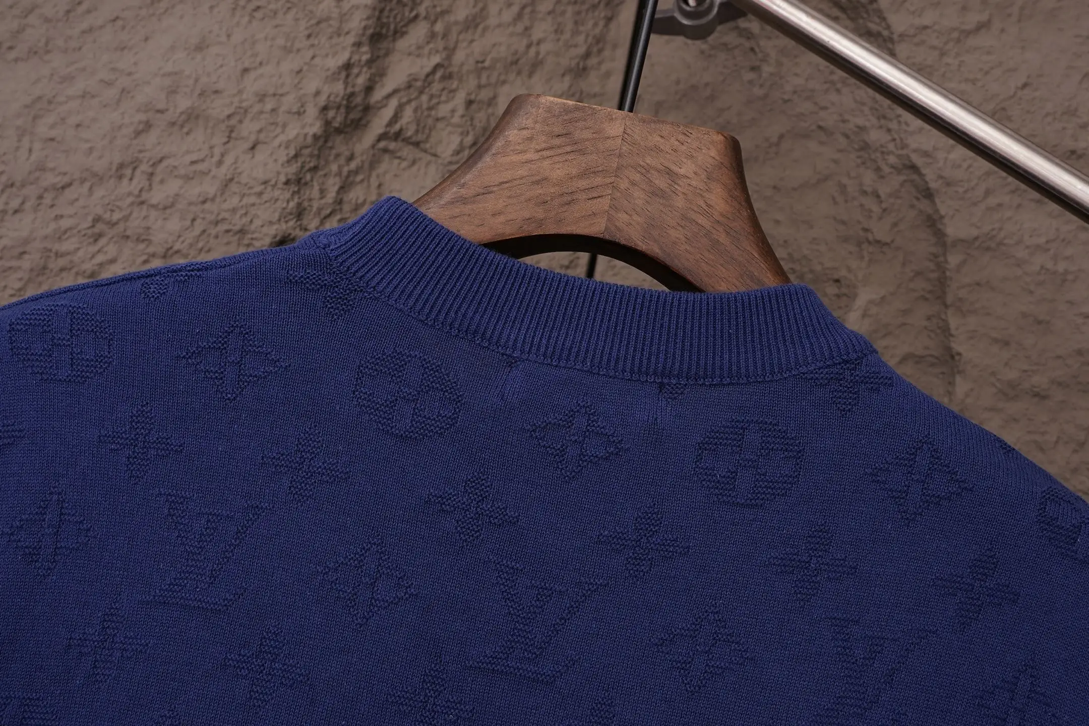 Monogram Jacquard Knit T-Shirt D15021108 — view 6