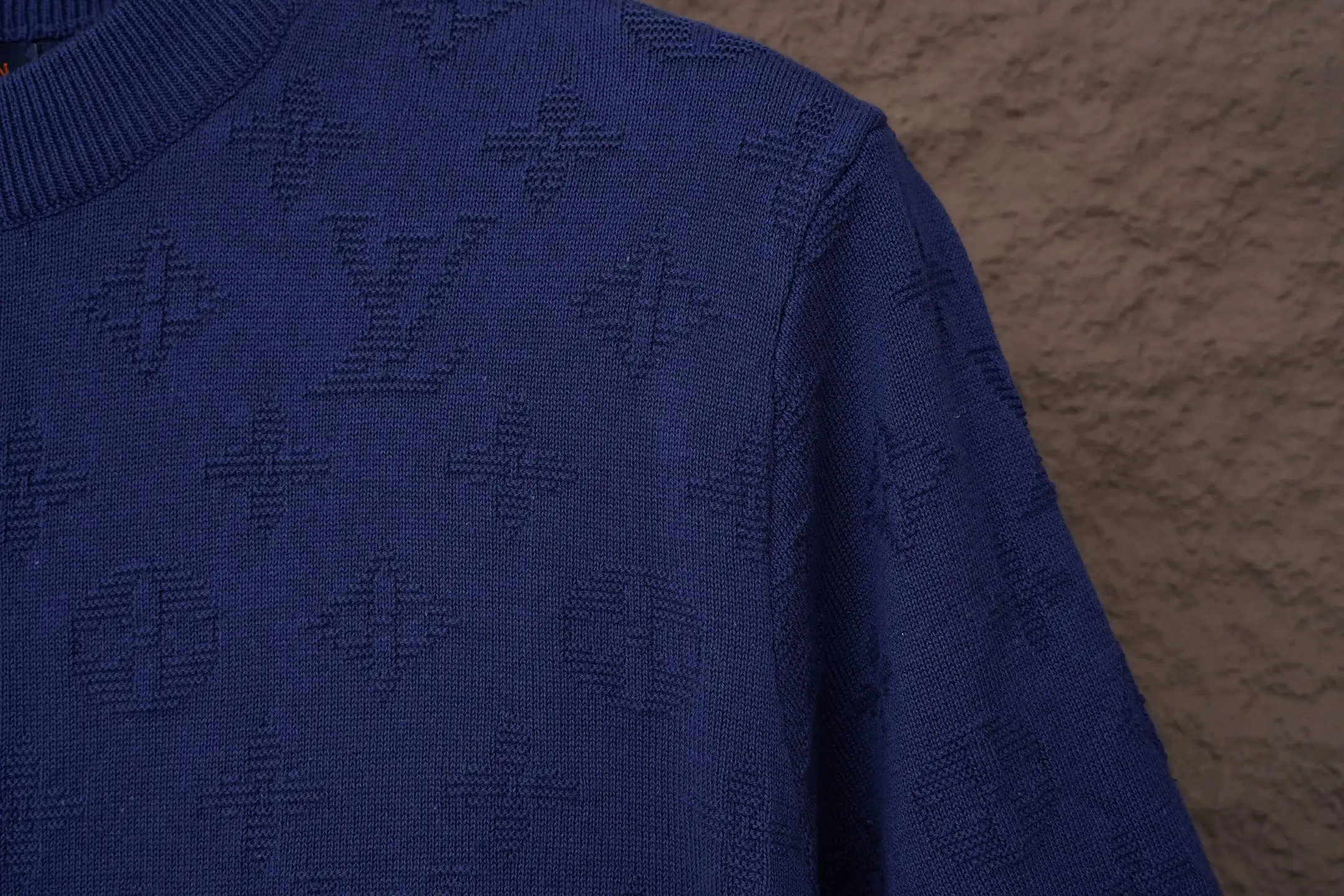 Monogram Jacquard Knit T-Shirt D15021108 — view 8