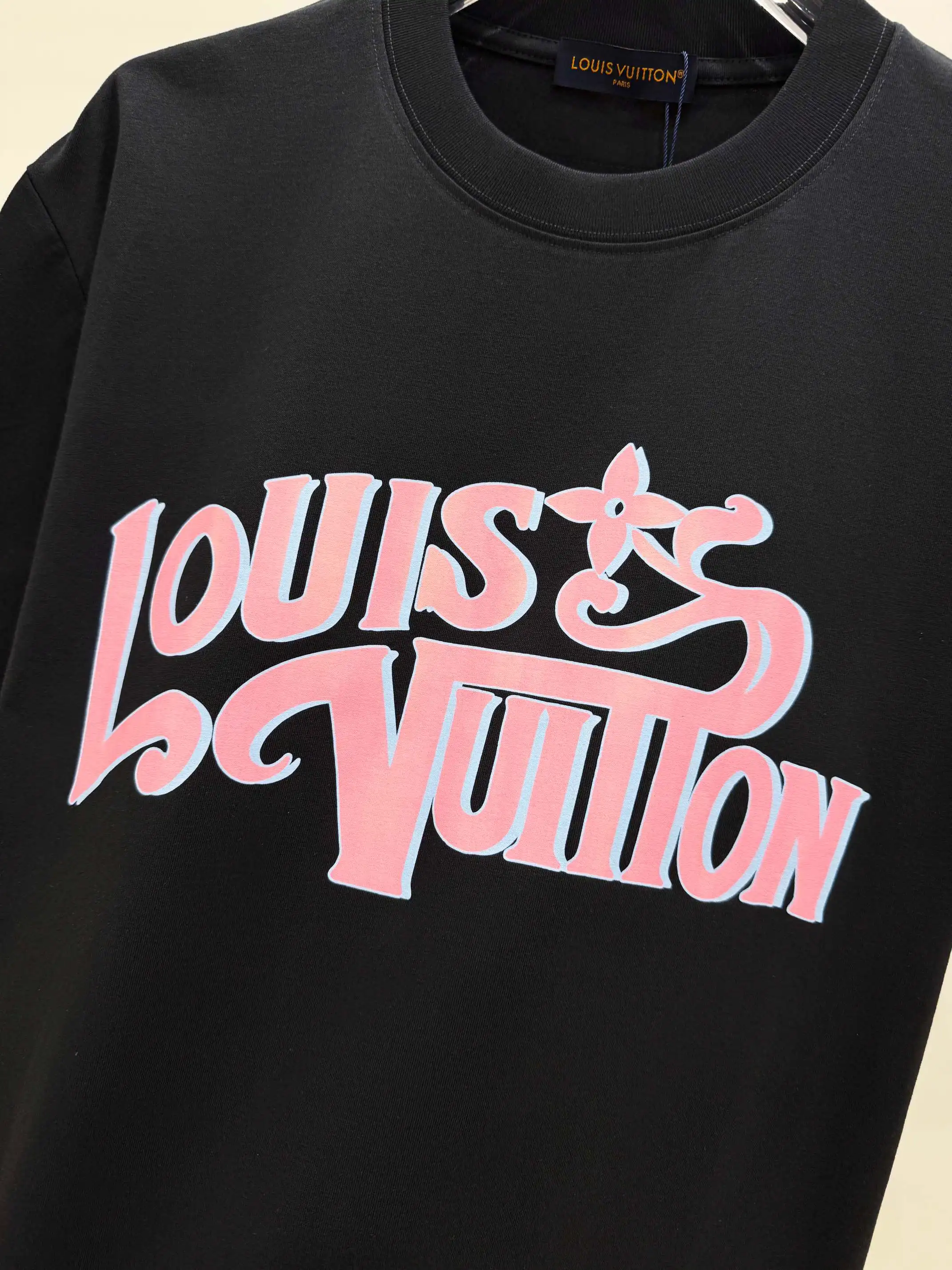 Logo Print Cotton-Blend T-Shirt D15021449 — view 6
