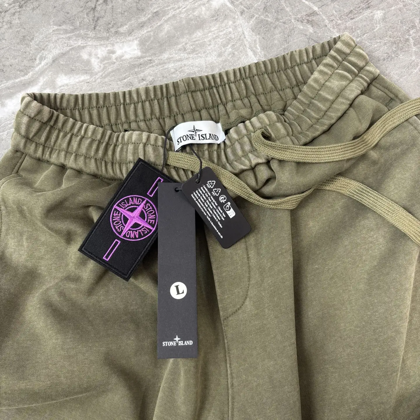 Garment-Dyed Cotton-Jersey Sweatpants D15022761 — view 7