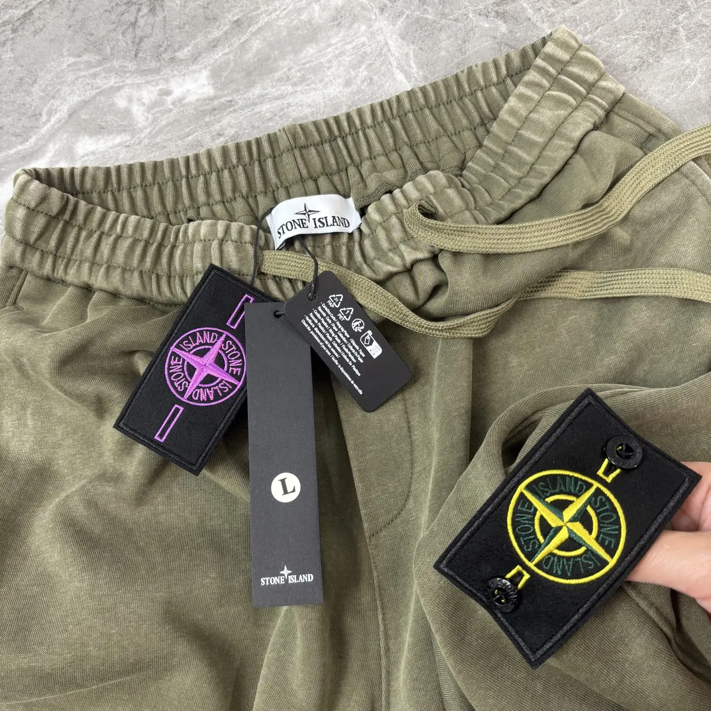 Garment-Dyed Cotton-Jersey Sweatpants D15022761 — view 8