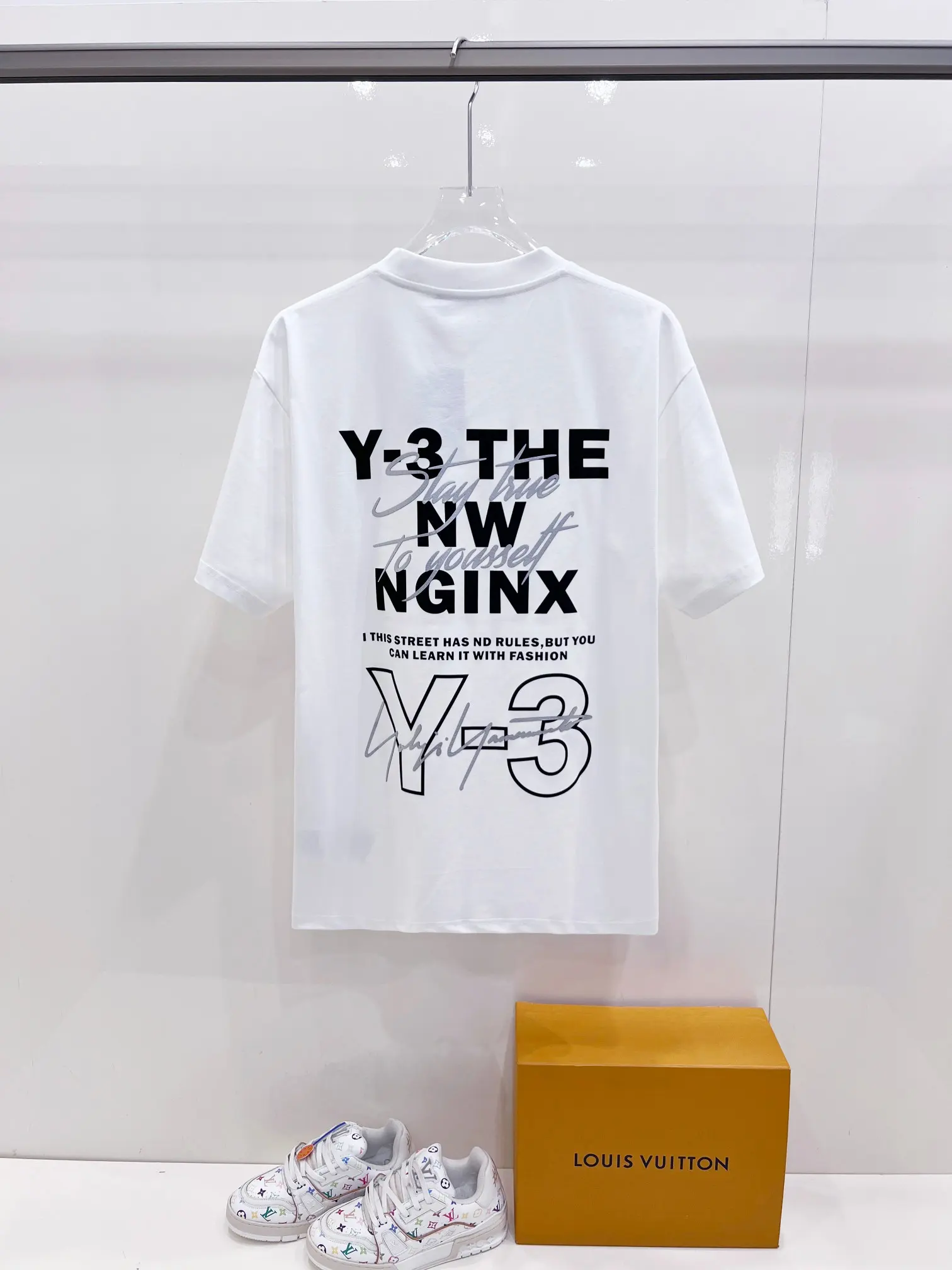 Logo Print Cotton-Blend T-Shirt D15021435
