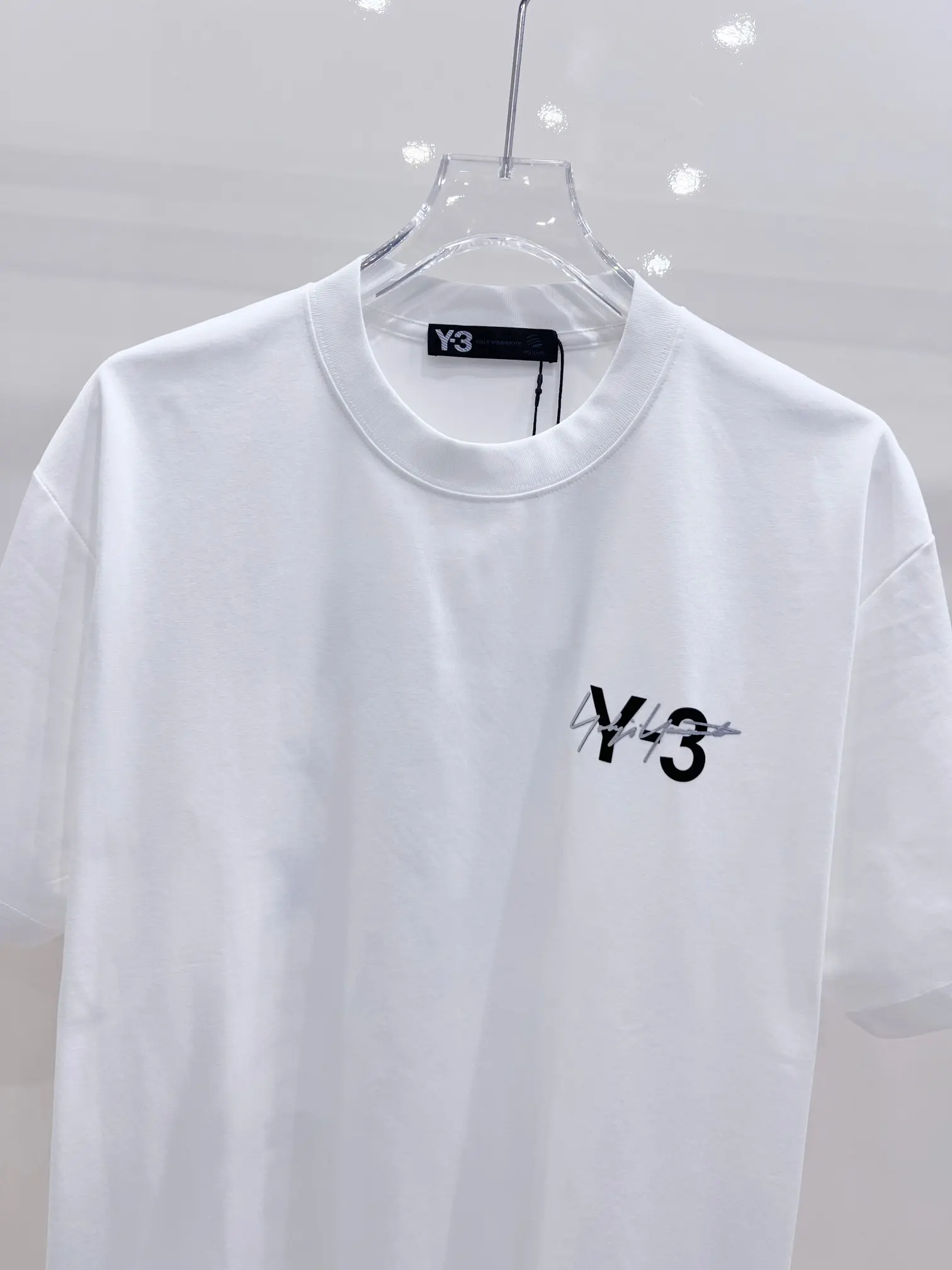 Logo Print Cotton-Blend T-Shirt D15021435 — view 3
