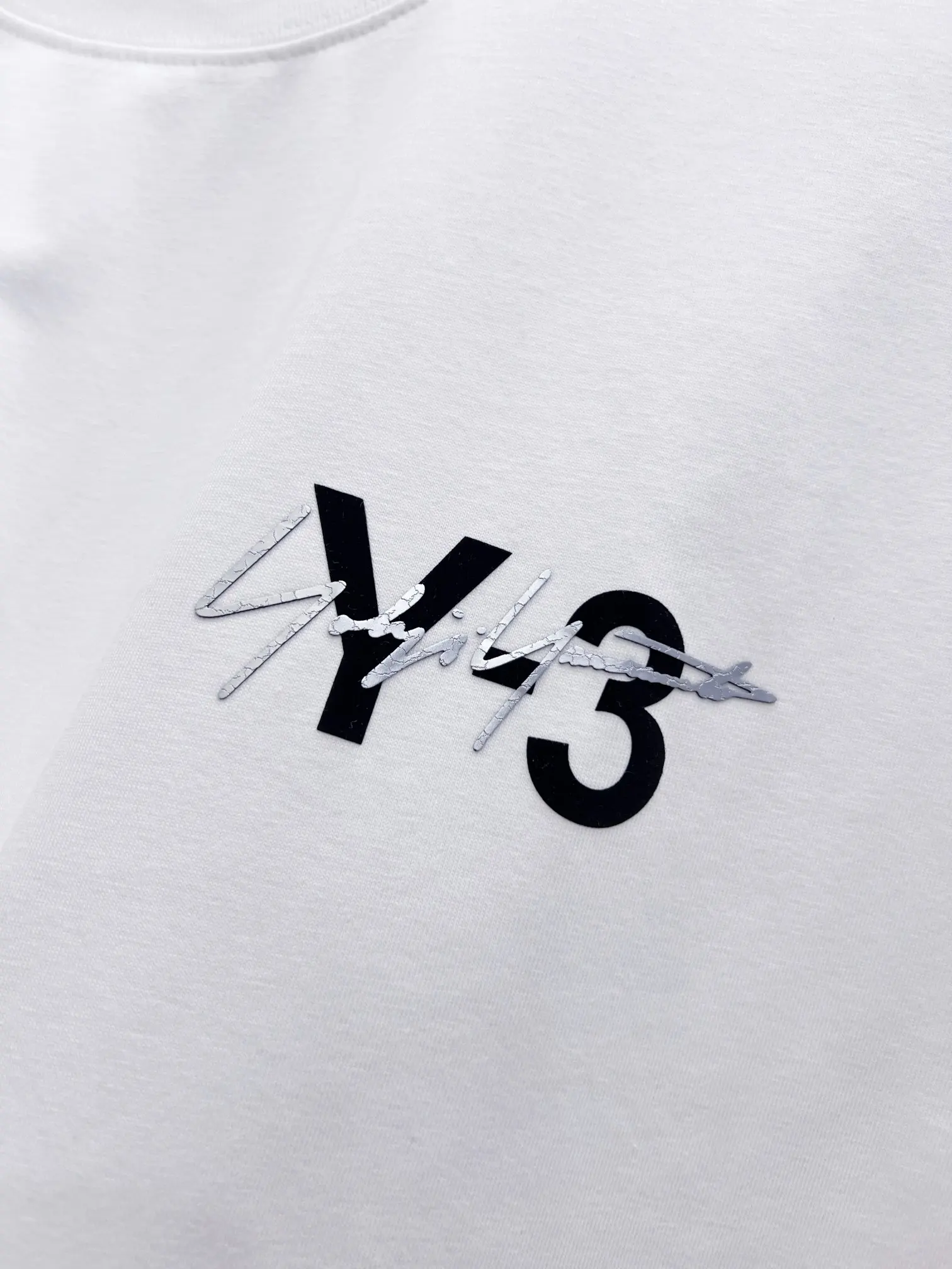 Logo Print Cotton-Blend T-Shirt D15021435 — view 5