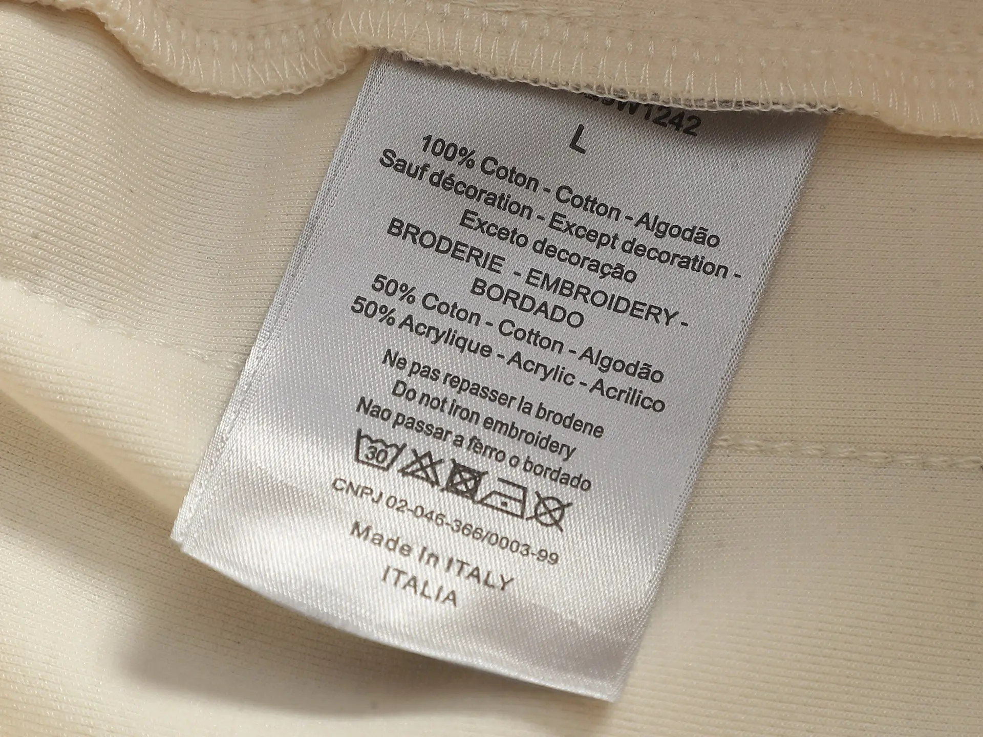 Oblique Logo Tape Cotton-Jersey Shorts D15521477 — view 10