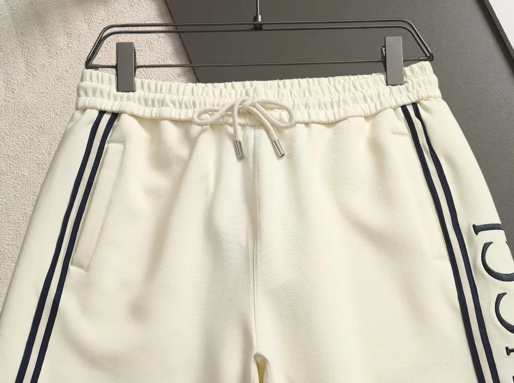 Logo-Embroidered Webbing Cotton-Jersey Shorts D15521480 — view 4