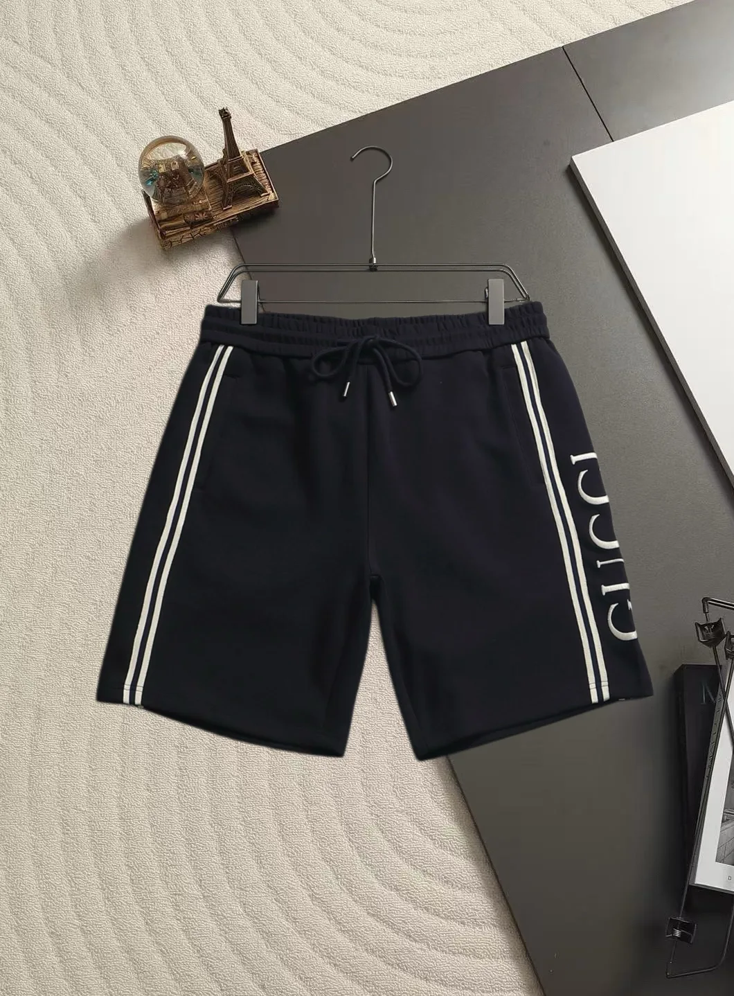 Logo-Embroidered Cotton-Jersey Shorts D15521479