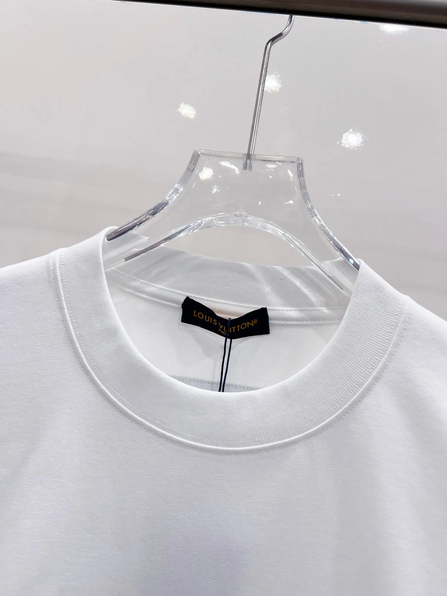 Floral 3D Logo Cotton-Blend T-Shirt D15521450 — view 3