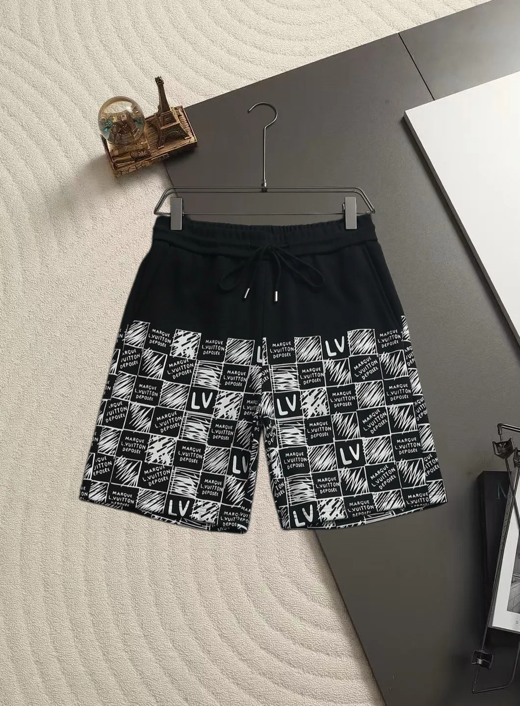 Logo-Print Cotton-Jersey Drawstring Shorts D15521482