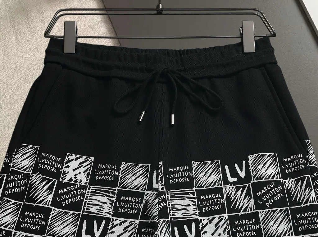 Logo-Print Cotton-Jersey Drawstring Shorts D15521482 — view 4