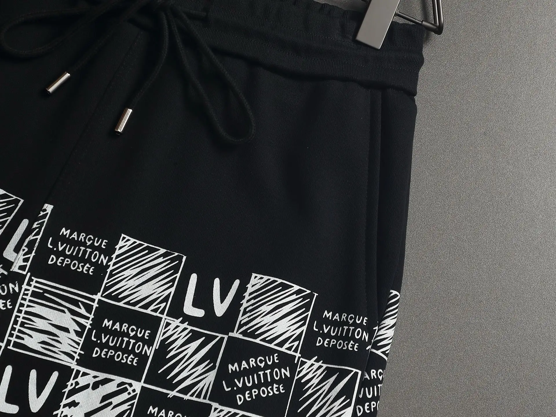 Logo-Print Cotton-Jersey Drawstring Shorts D15521482 — view 5
