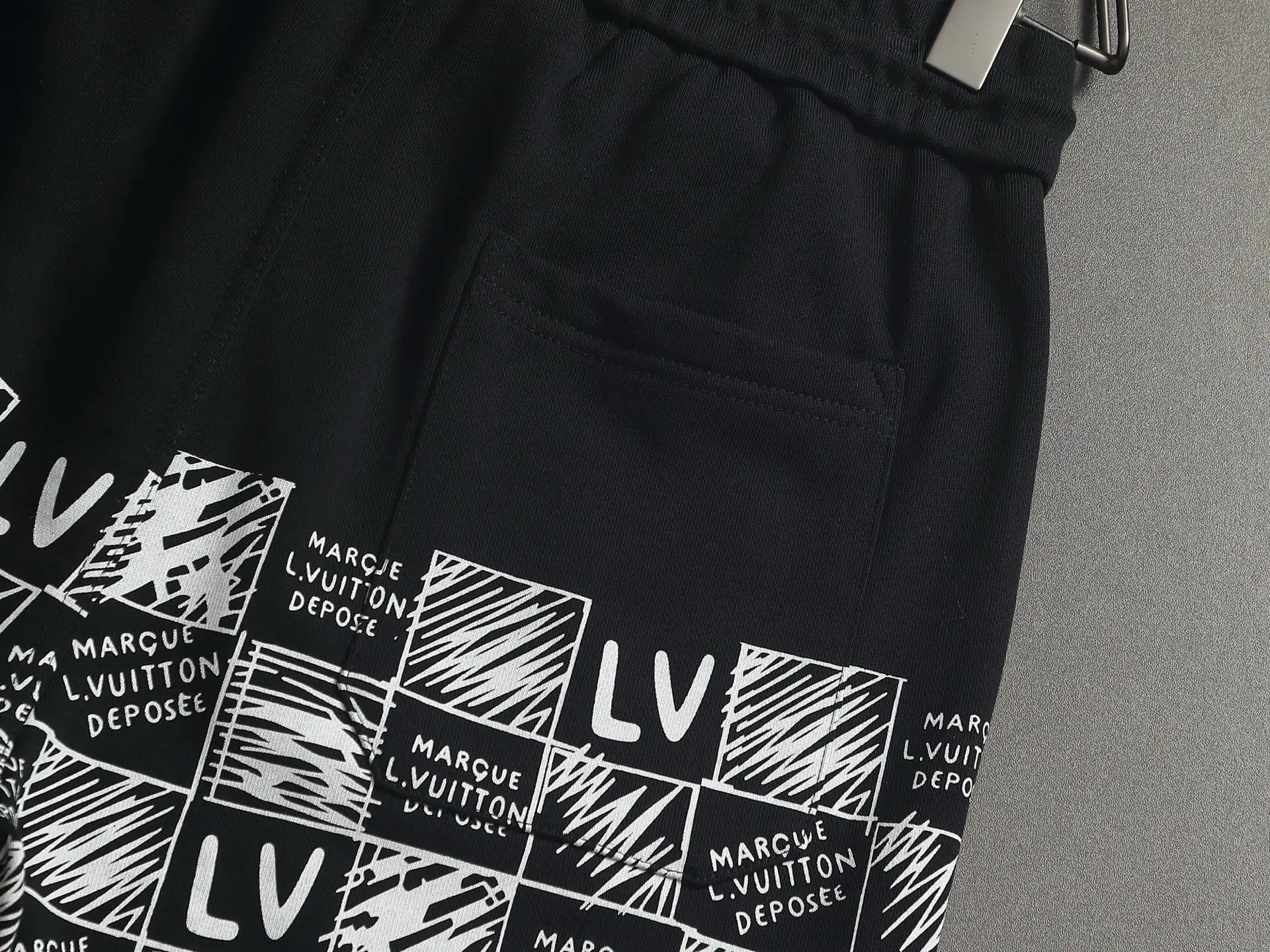 Logo-Print Cotton-Jersey Drawstring Shorts D15521482 — view 10