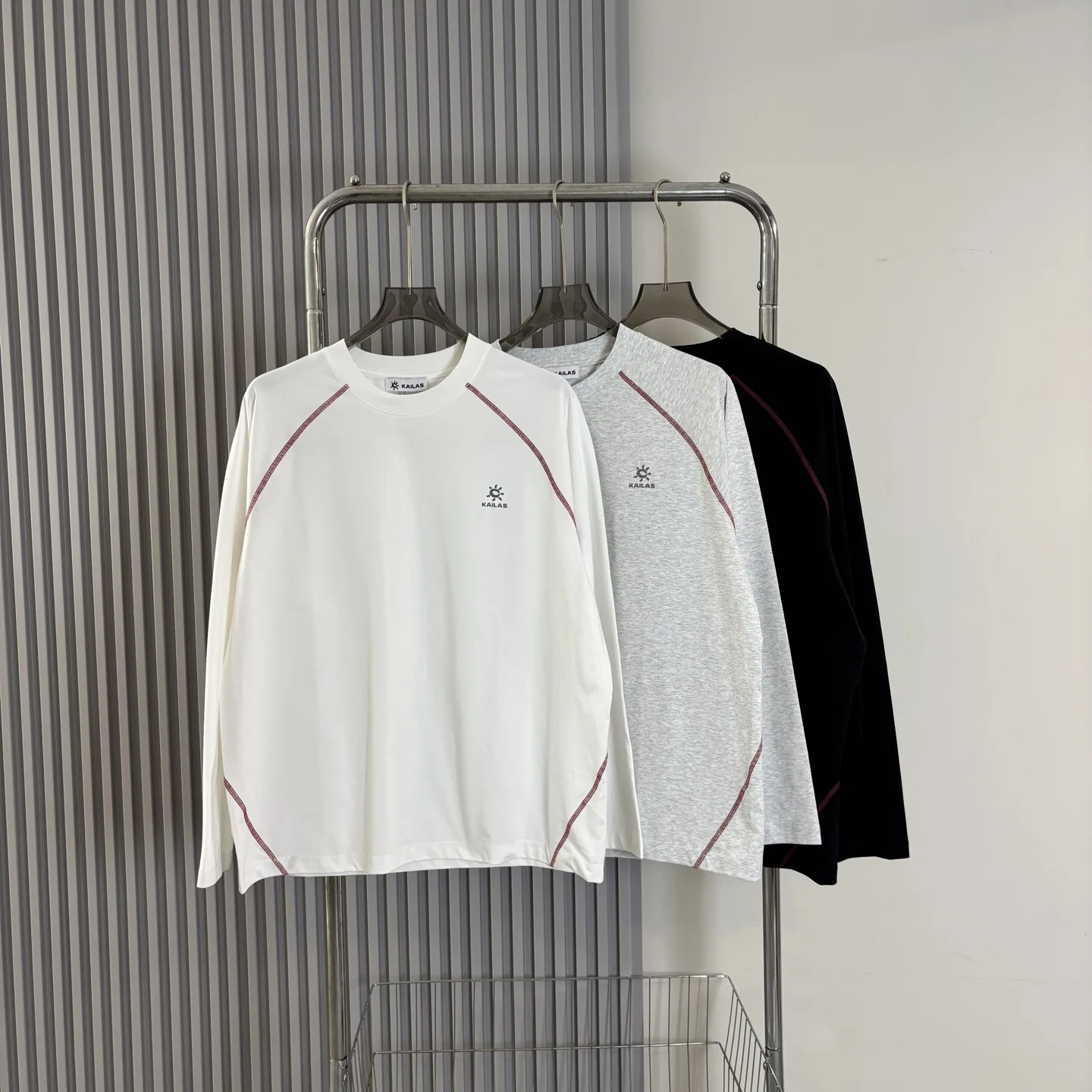 Kailas Combed Cotton Long-Sleeve T-Shirt D16022759