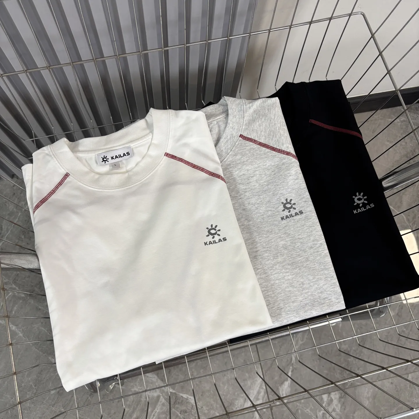 Kailas Combed Cotton Long-Sleeve T-Shirt D16022759 — view 8