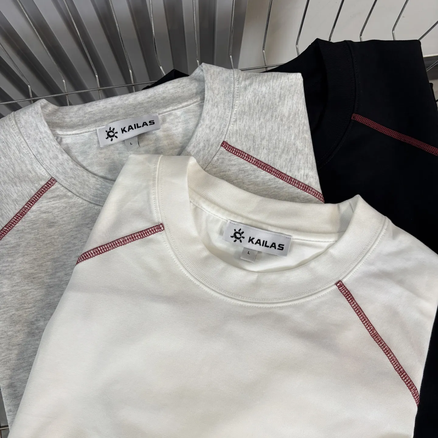 Kailas Combed Cotton Long-Sleeve T-Shirt D16022759 — view 9