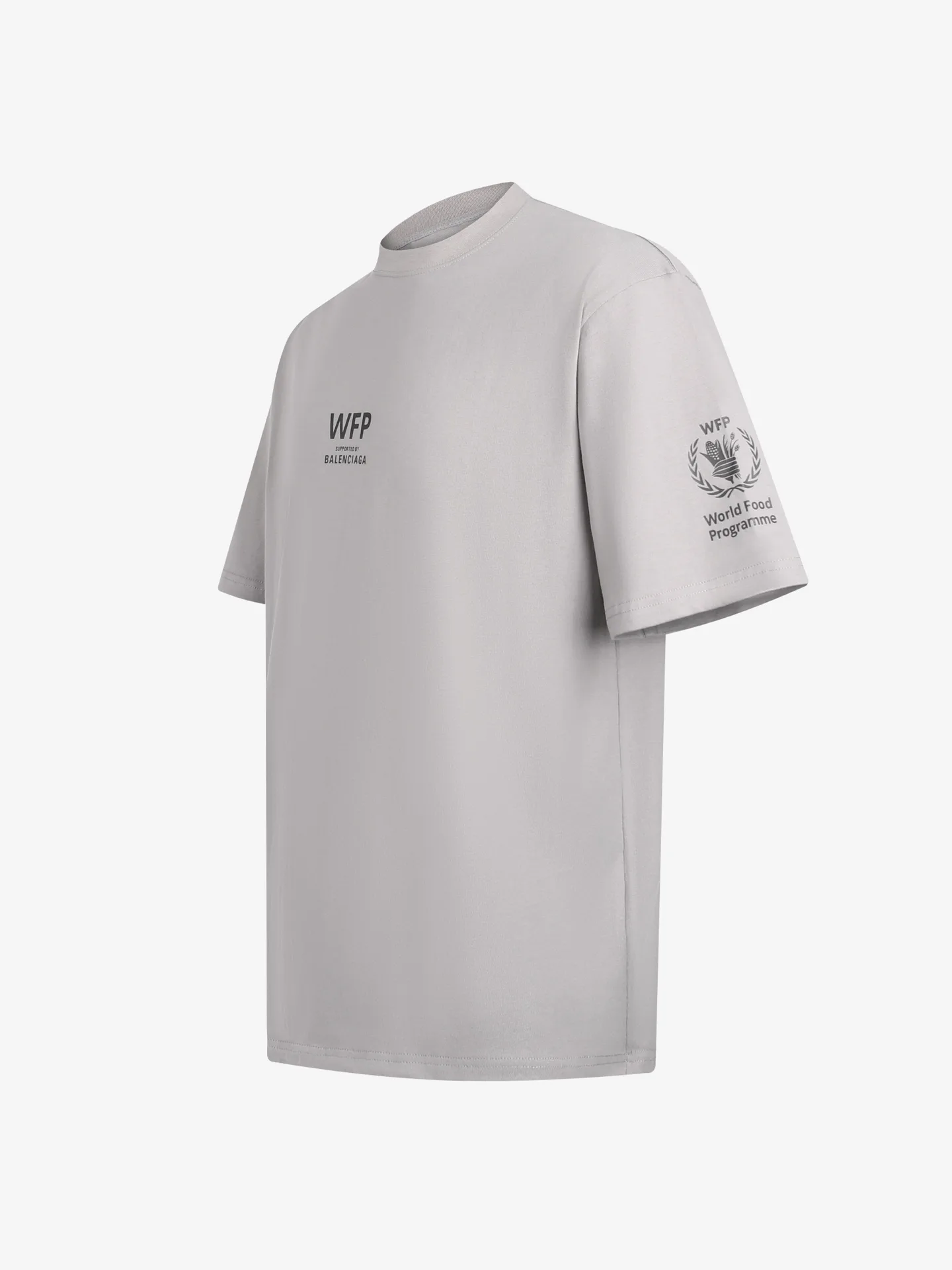 WFP Logo Print Cotton T-Shirt D16022854 — view 3