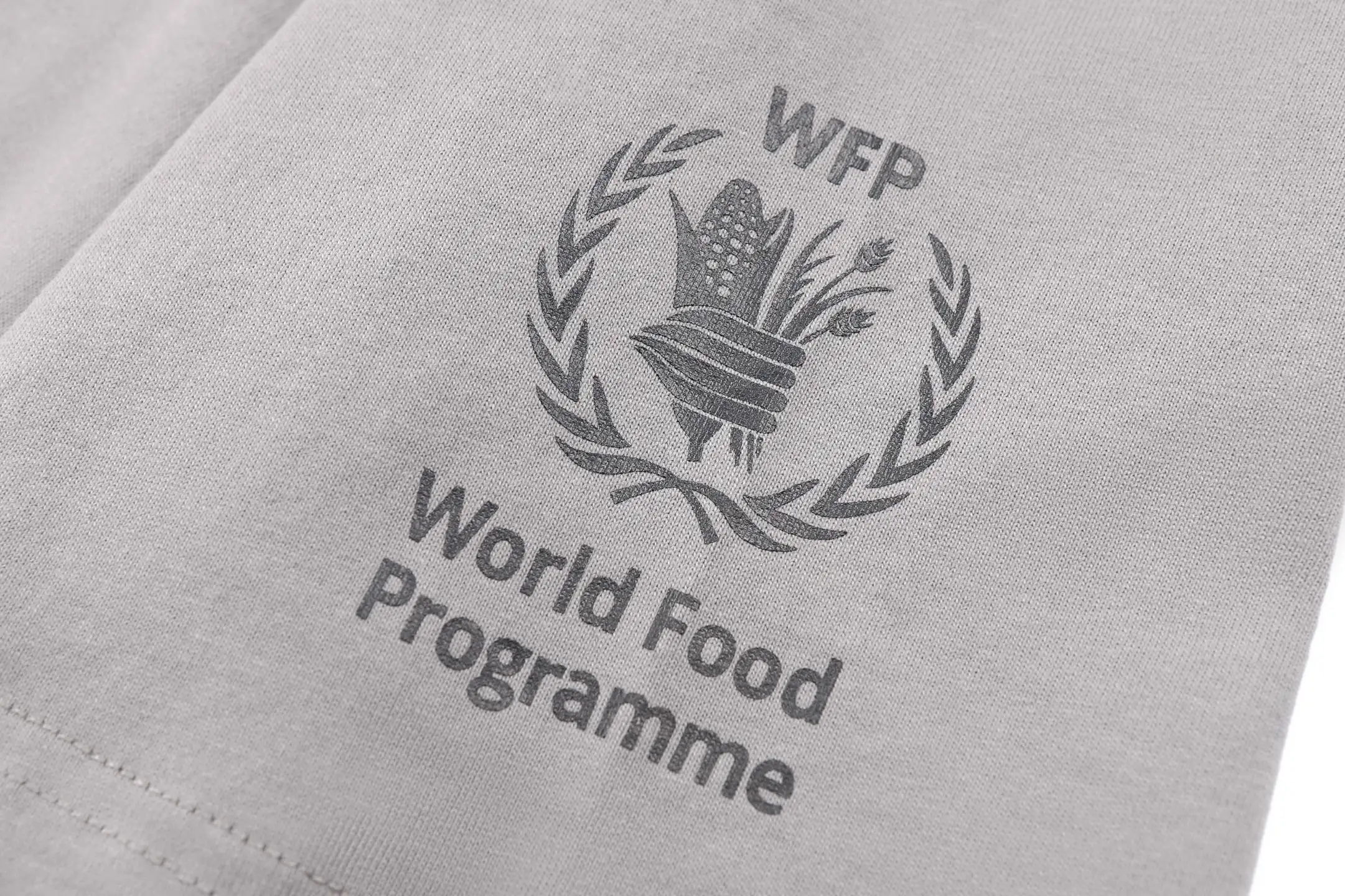 WFP Logo Print Cotton T-Shirt D16022854 — view 9