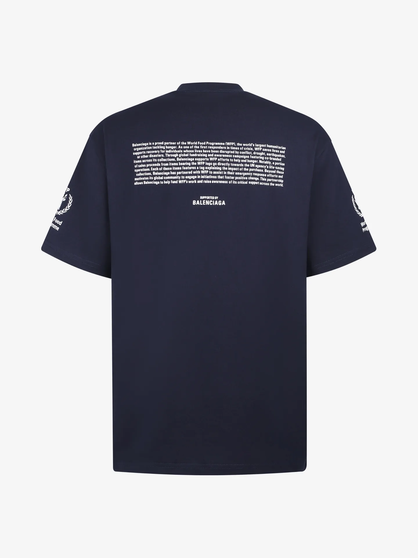 WFP Logo Print Cotton T-Shirt D16022853 — view 2