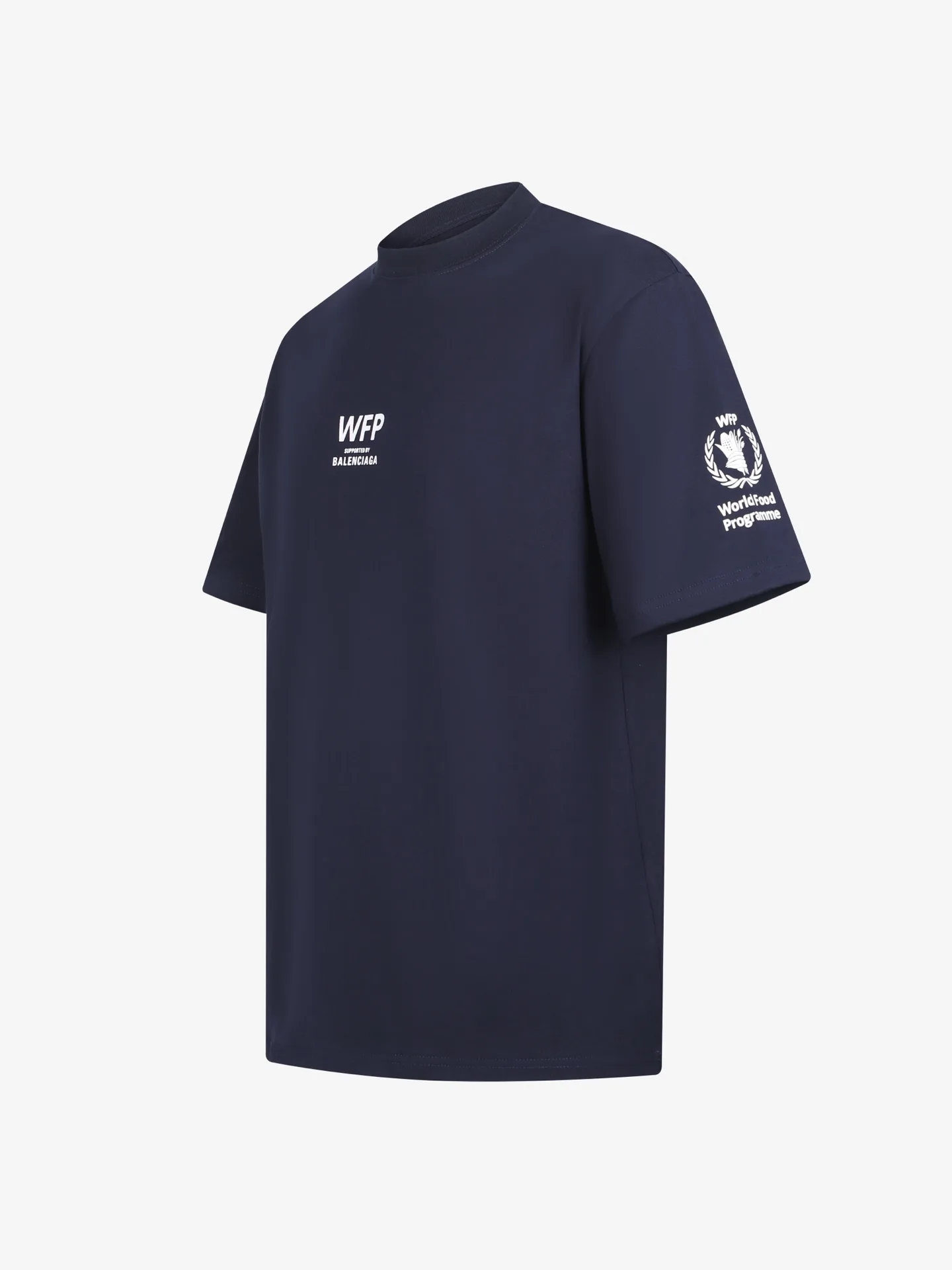 WFP Logo Print Cotton T-Shirt D16022853 — view 3