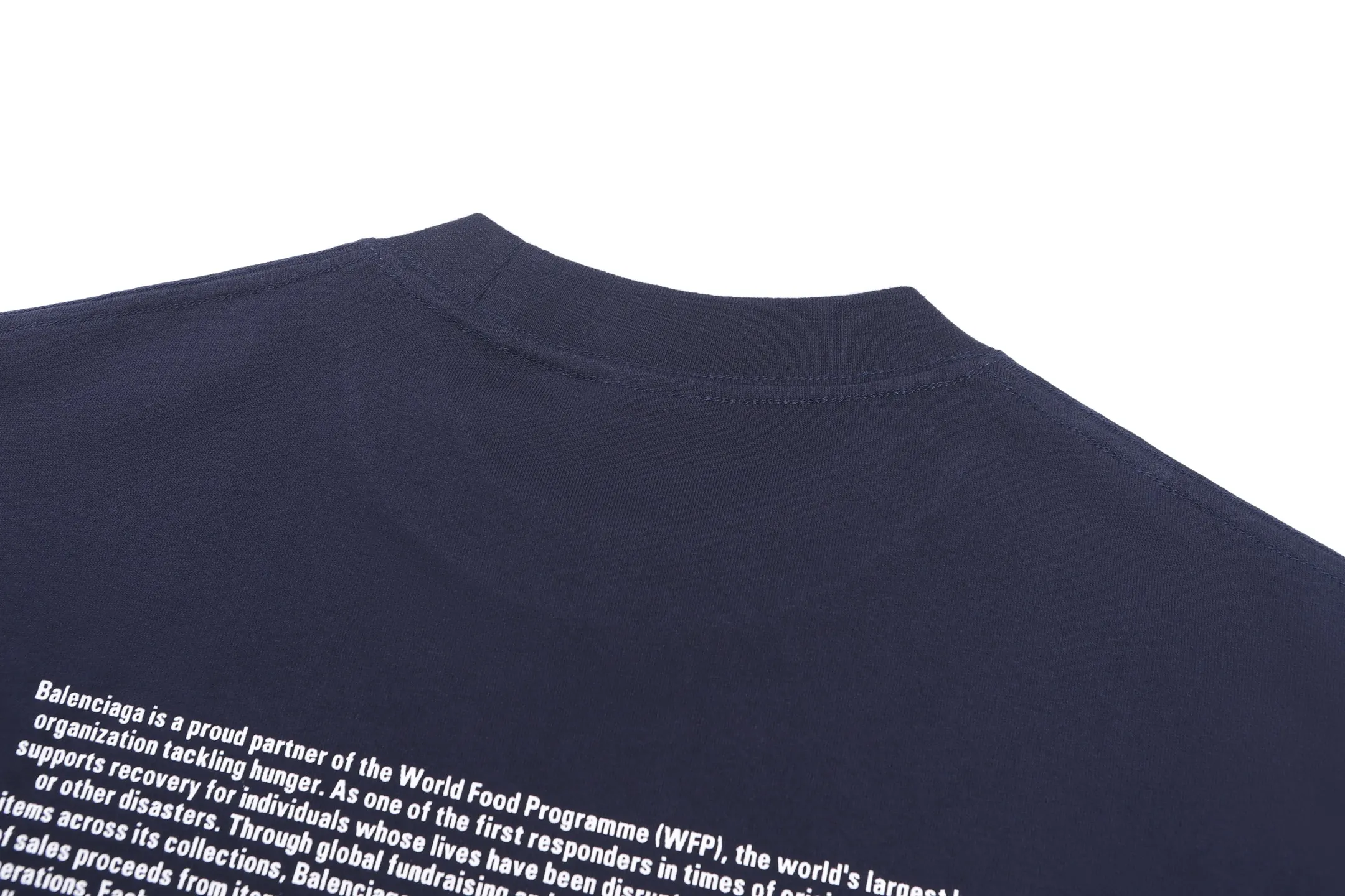 WFP Logo Print Cotton T-Shirt D16022853 — view 5