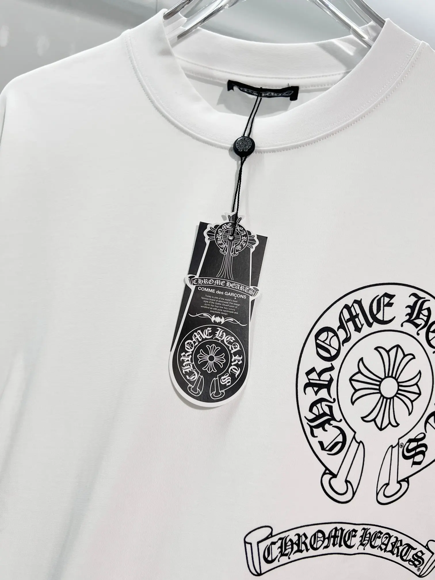 Horseshoe Logo Long-Sleeve Cotton T-Shirt D16024179 — view 7