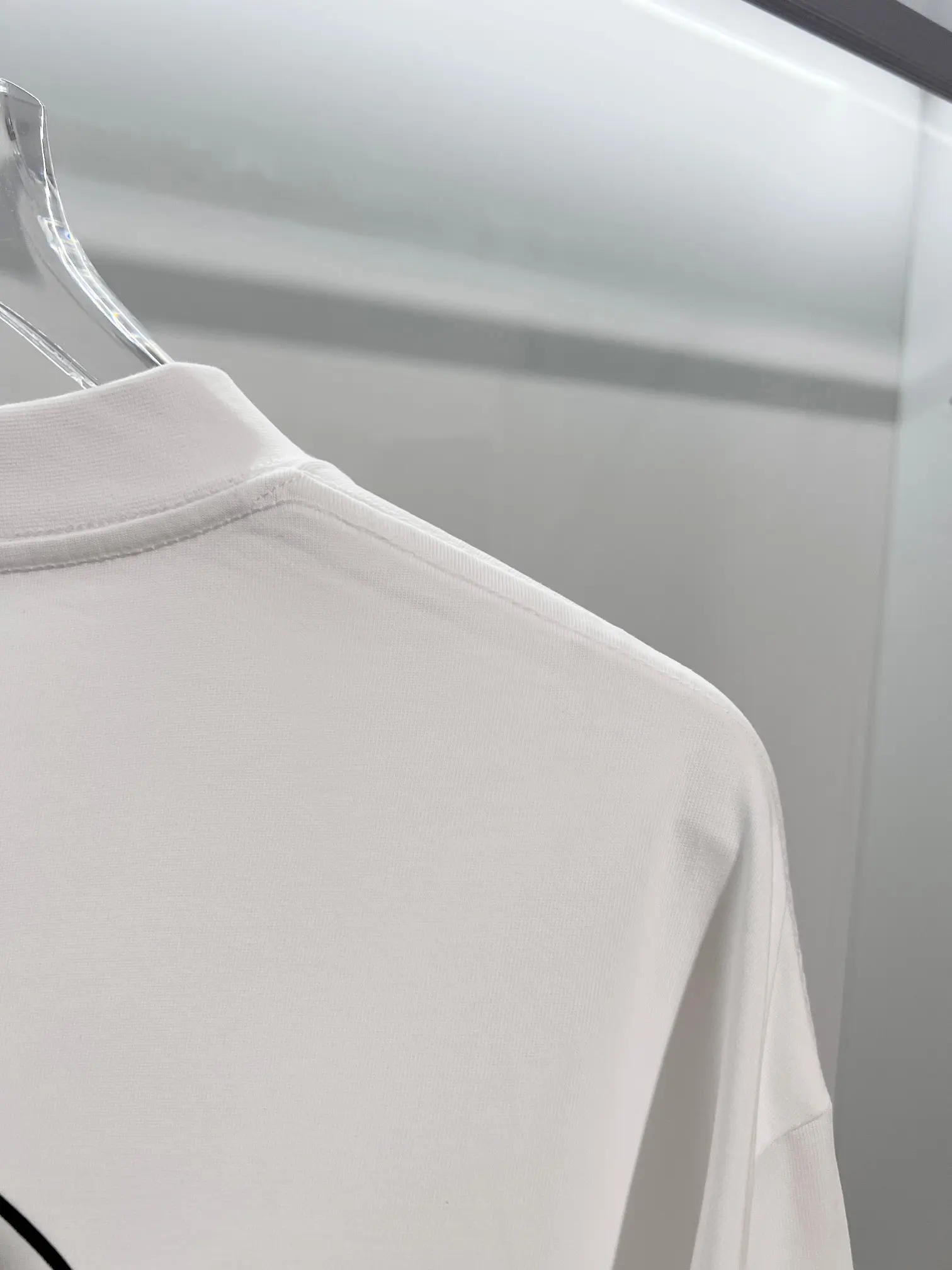 Horseshoe Logo Long-Sleeve Cotton T-Shirt D16024179 — view 9
