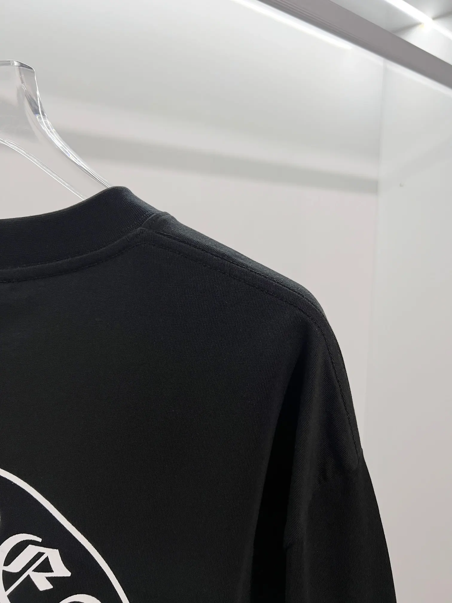 Horseshoe Logo Long-Sleeve Cotton T-Shirt D16024178 — view 9