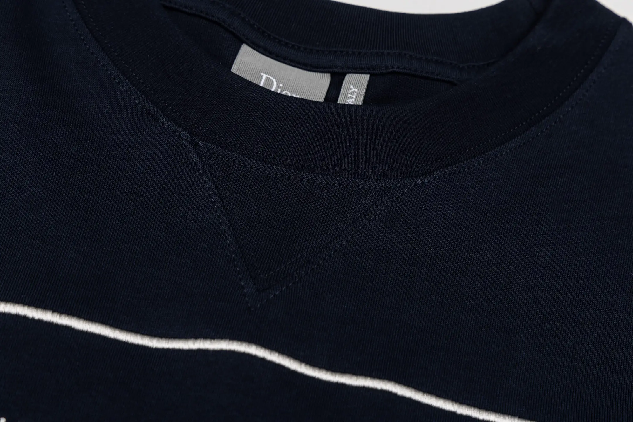 Moby Dick Embroidered Cotton T-Shirt D16021169 — view 5