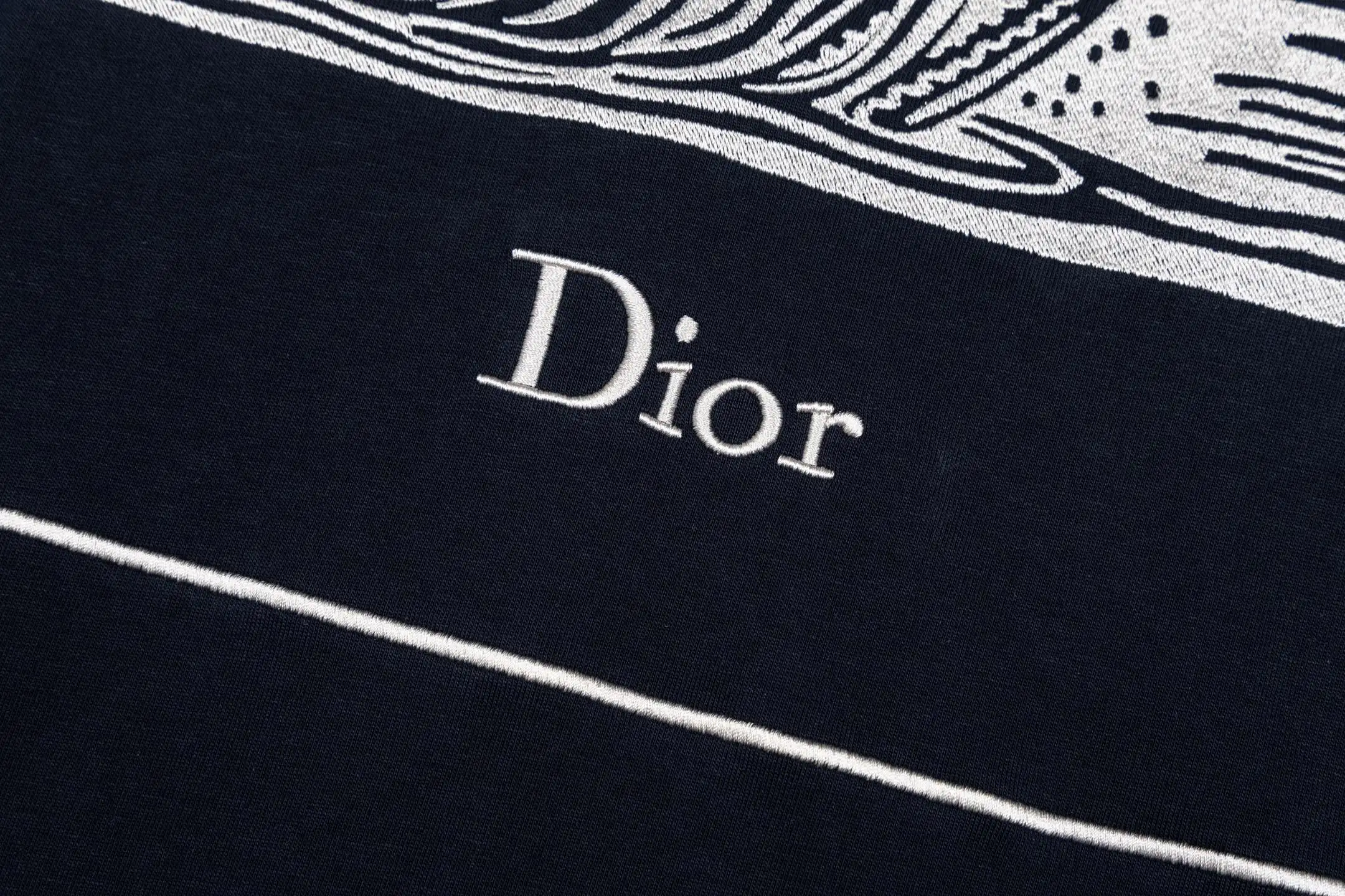 Moby Dick Embroidered Cotton T-Shirt D16021169 — view 10