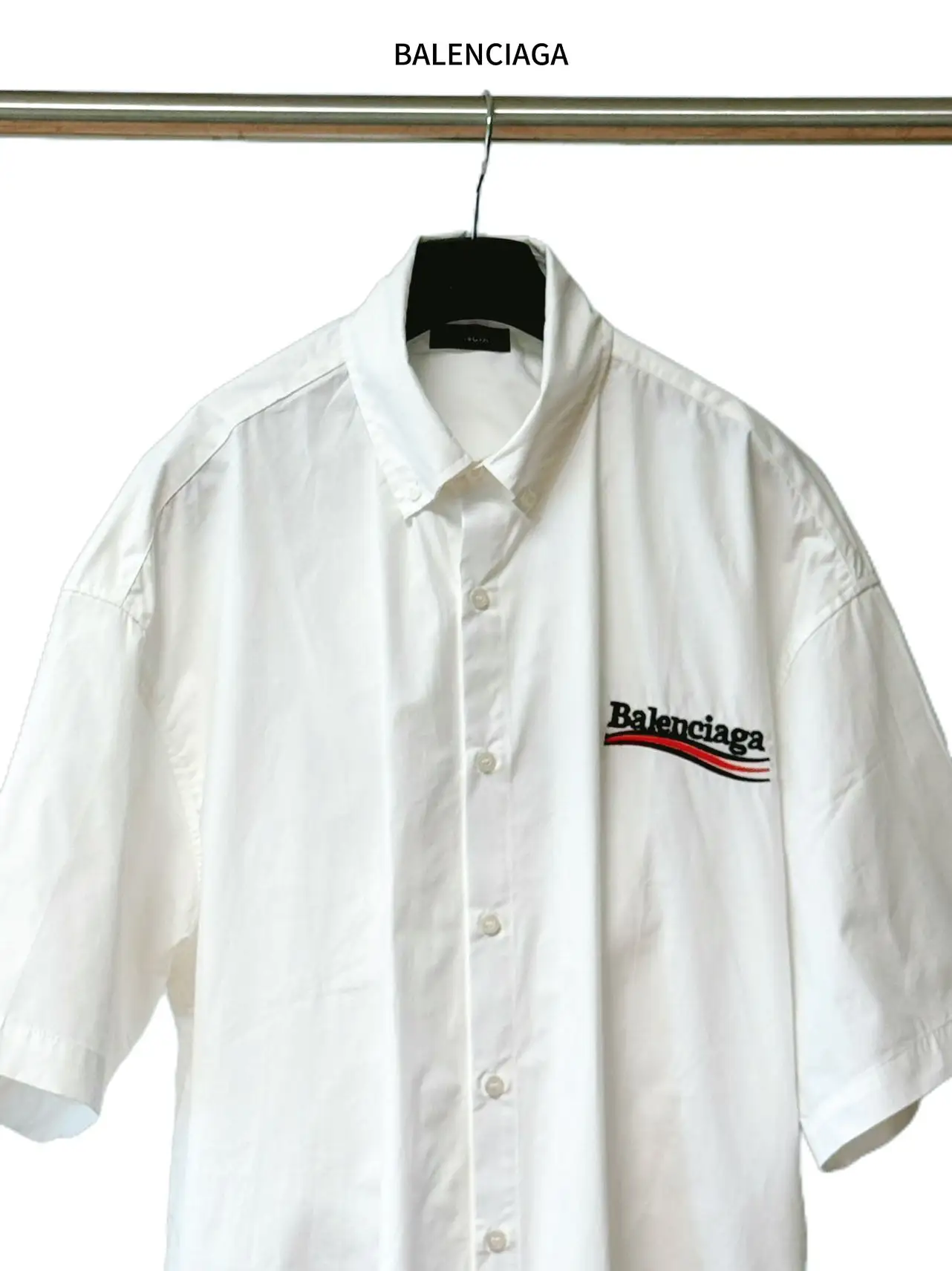 Political Campaign Embroidered Short-Sleeve Shirt D16521124 — view 4