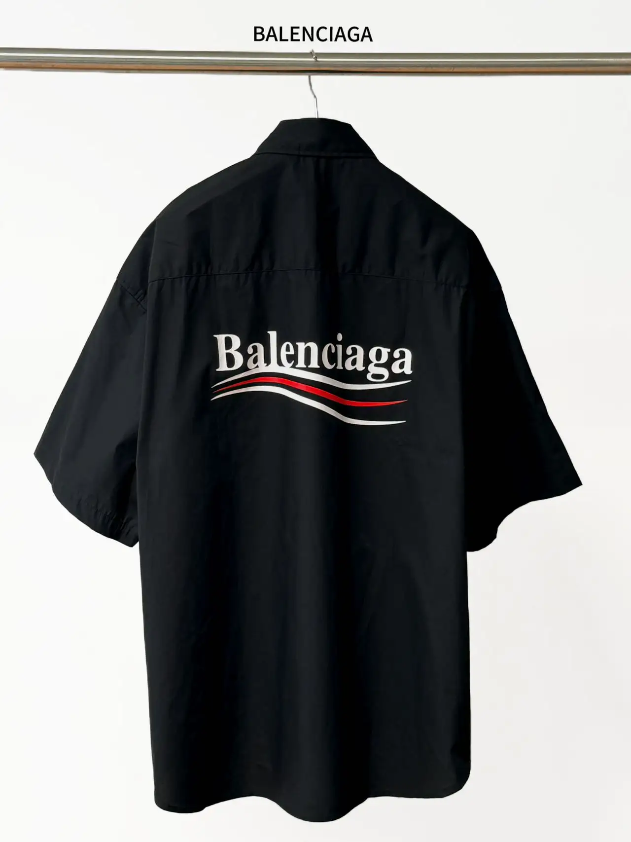 Political Campaign Logo Short-Sleeve Shirt D16521126 — view 2