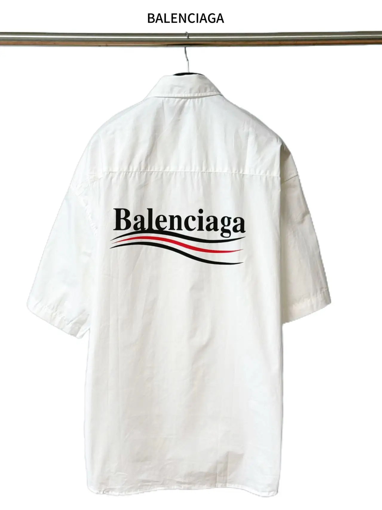 Political Campaign Logo Short-Sleeve Shirt D16521127 — view 2