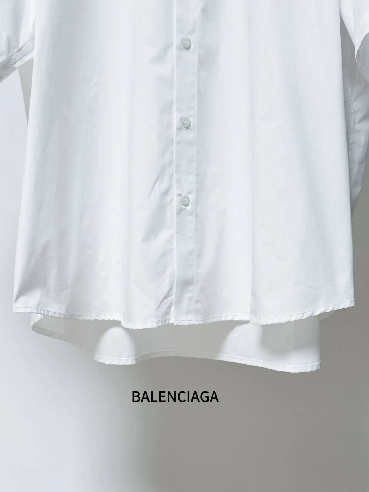 Embroidered Logo Short-Sleeve Cotton Shirt D16521131 — view 7