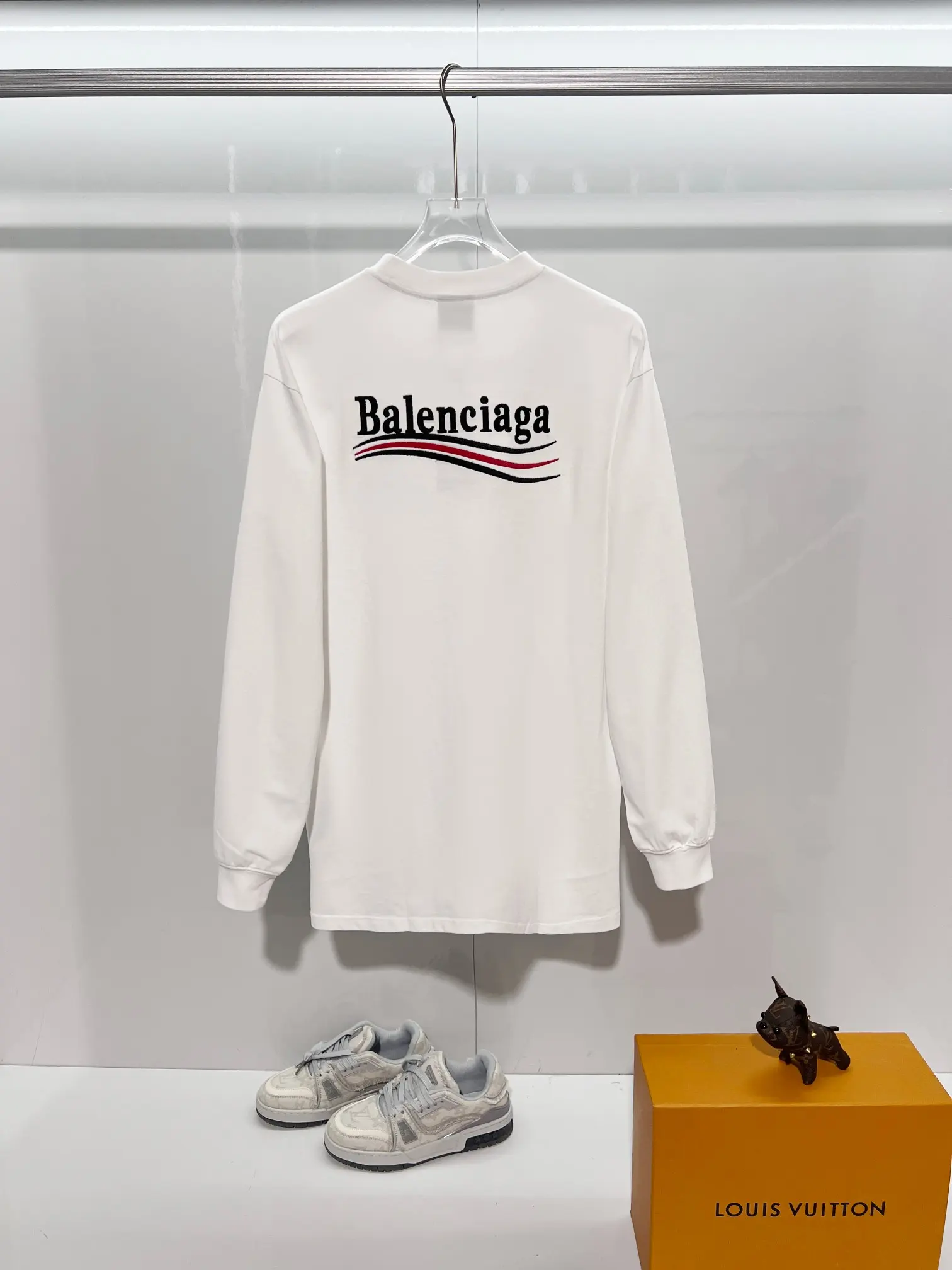 Political Campaign Logo Long-Sleeve T-Shirt D16524161 — view 2