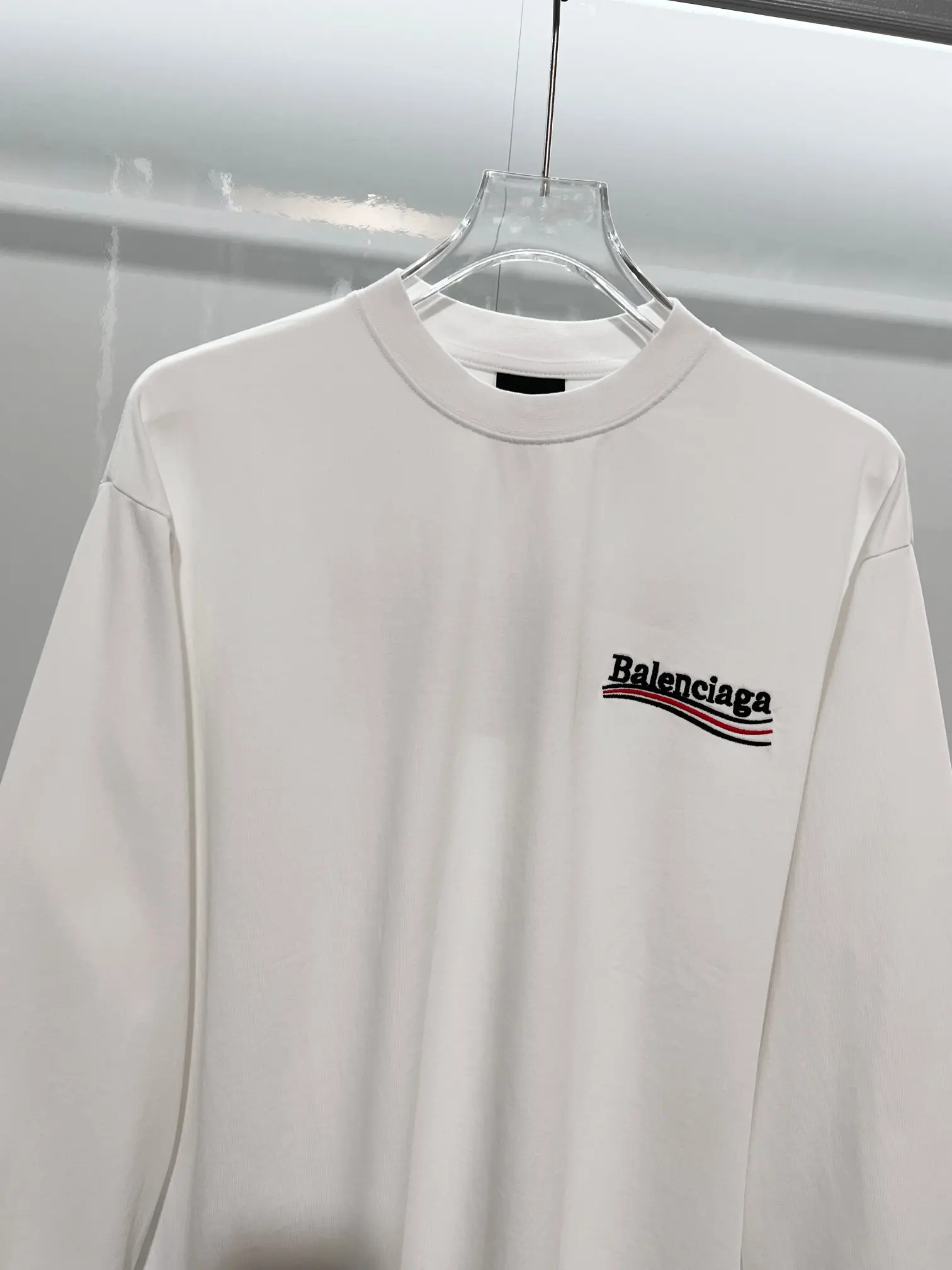 Political Campaign Logo Long-Sleeve T-Shirt D16524161 — view 3