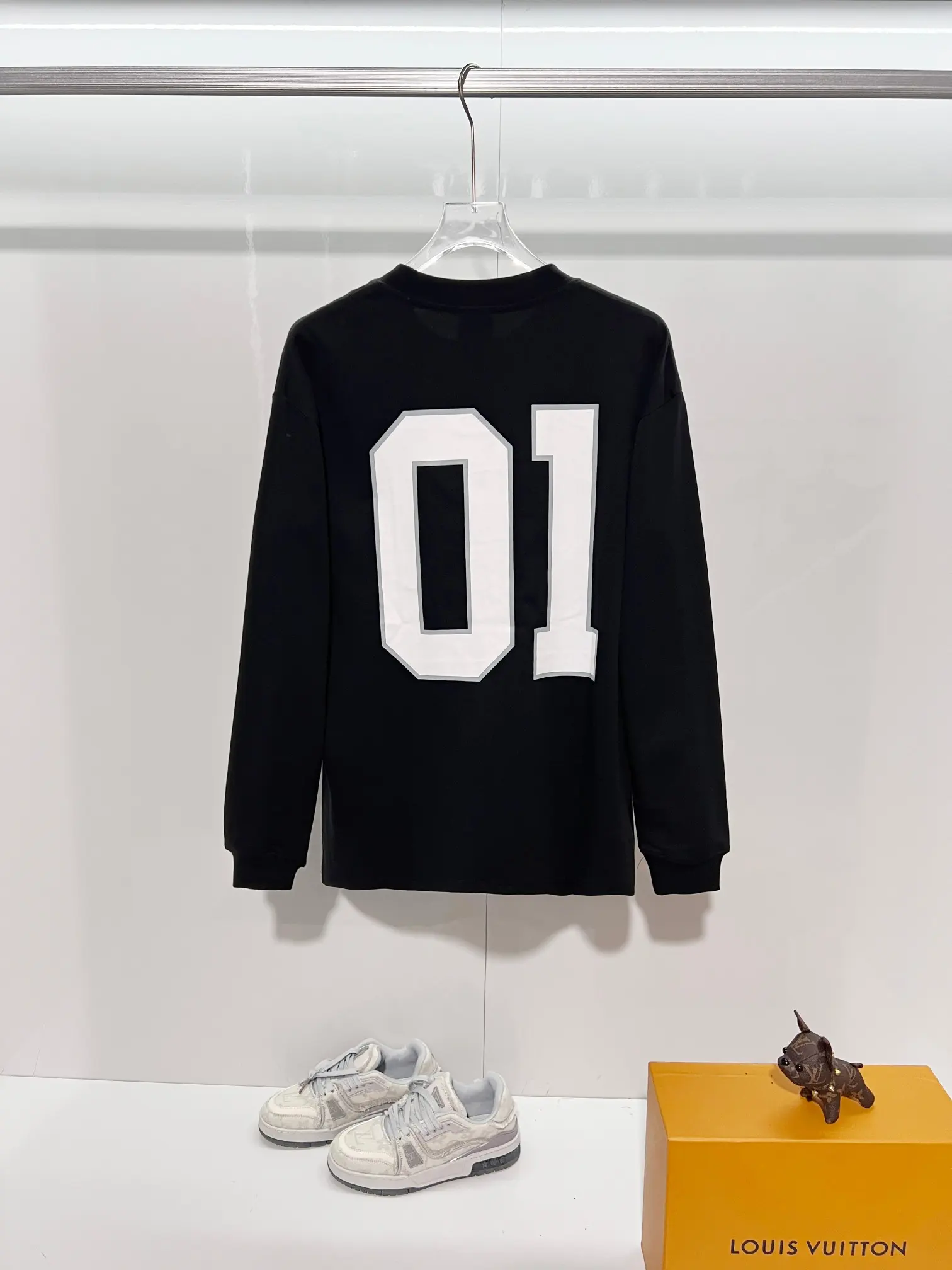 Basketball Logo Embroidered Cotton Sweatshirt D16524158 — view 2