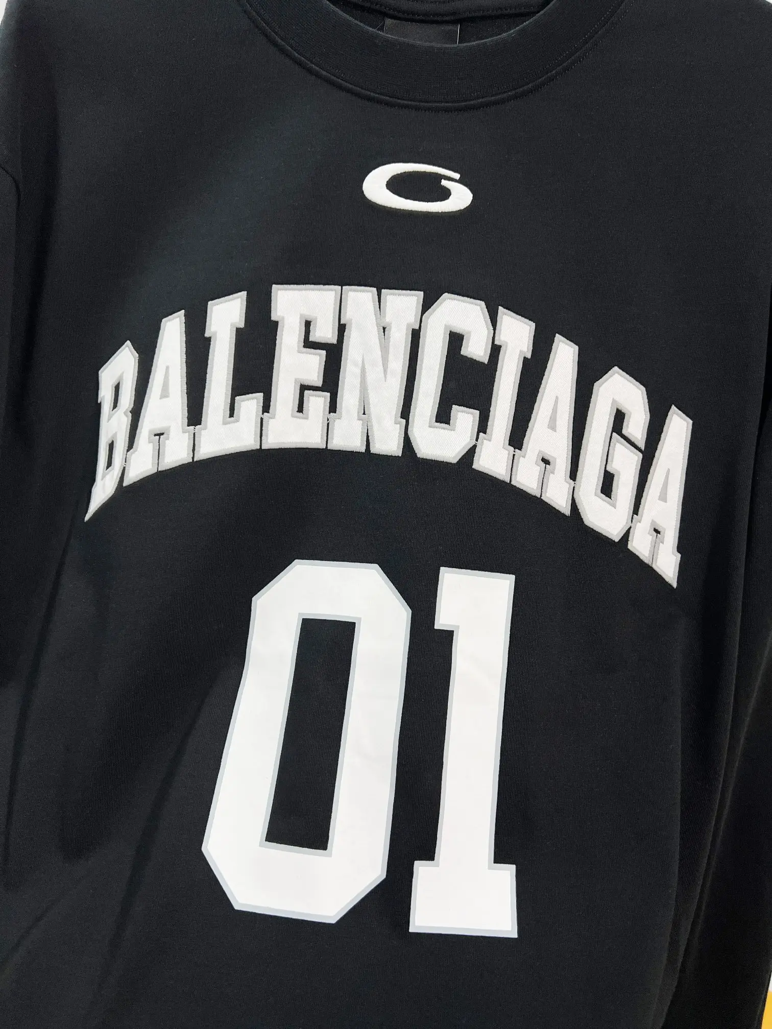 Basketball Logo Embroidered Cotton Sweatshirt D16524158 — view 5