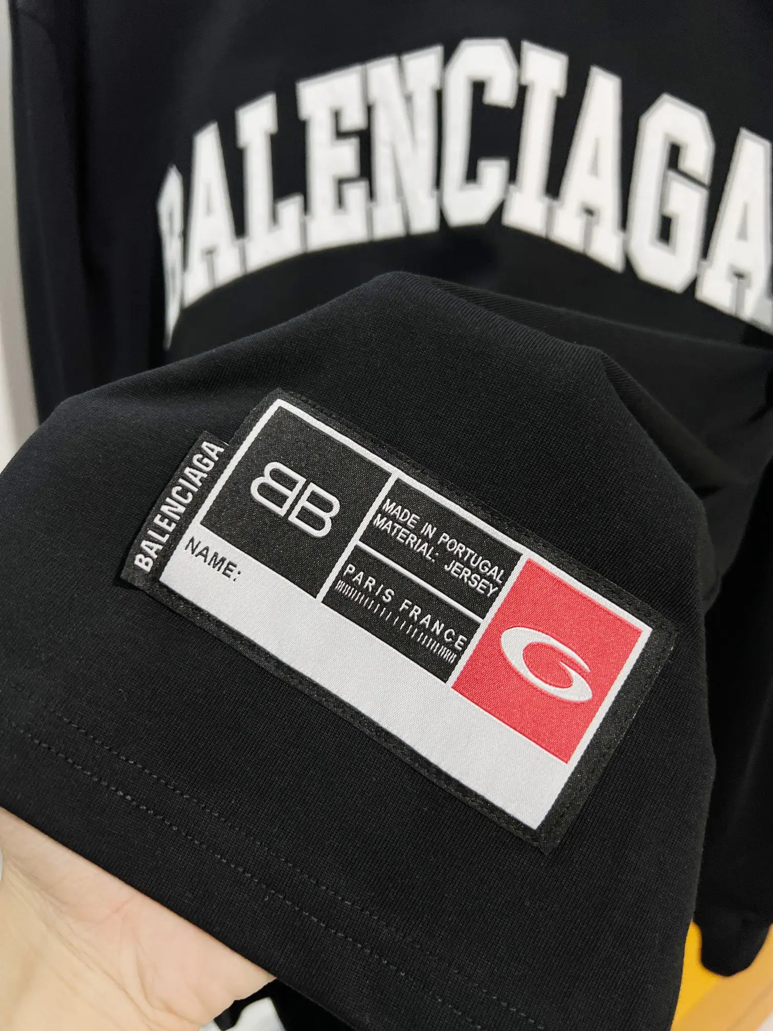 Basketball Logo Embroidered Cotton Sweatshirt D16524158 — view 7