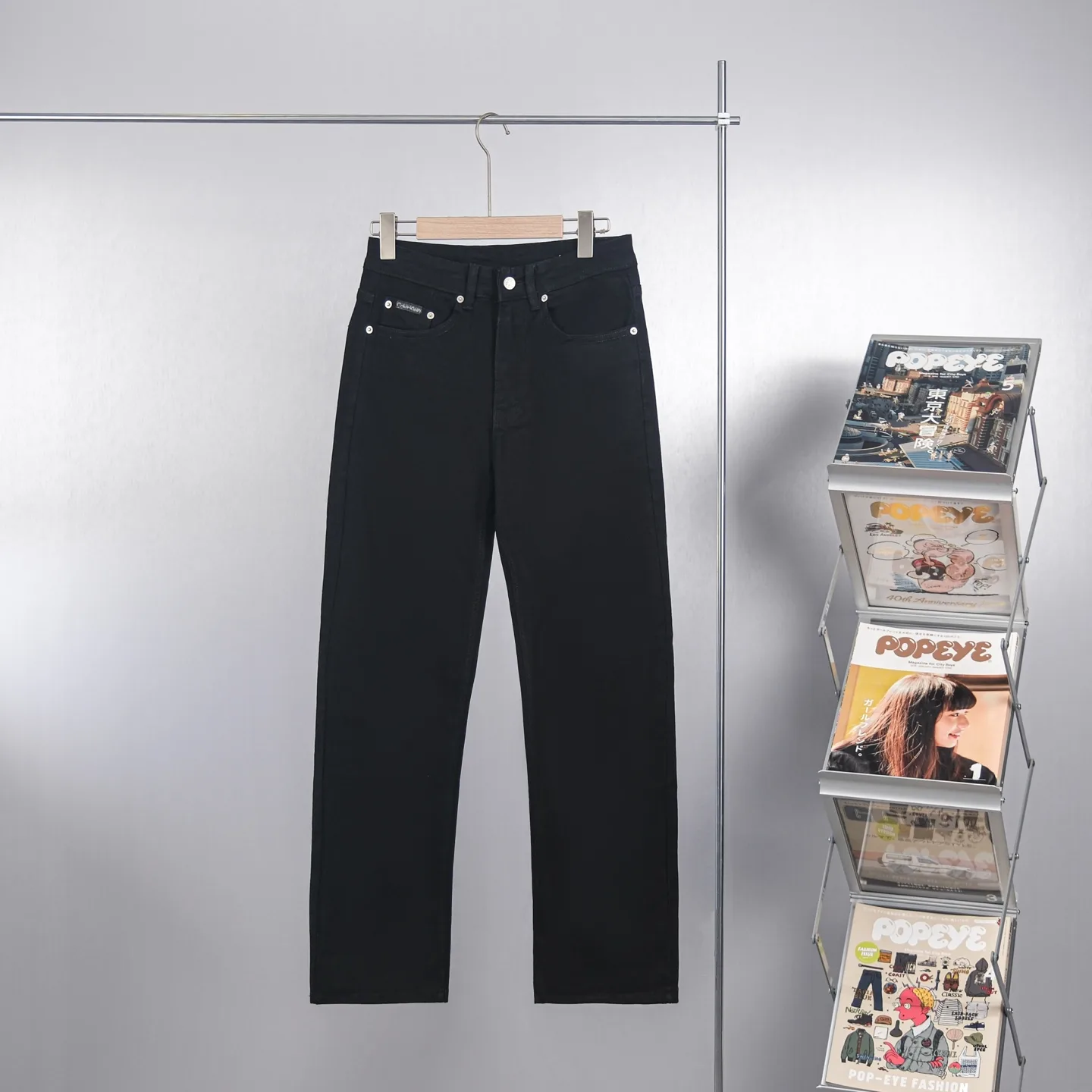 Slim-Straight Leg Stretch Denim Jeans D16523094