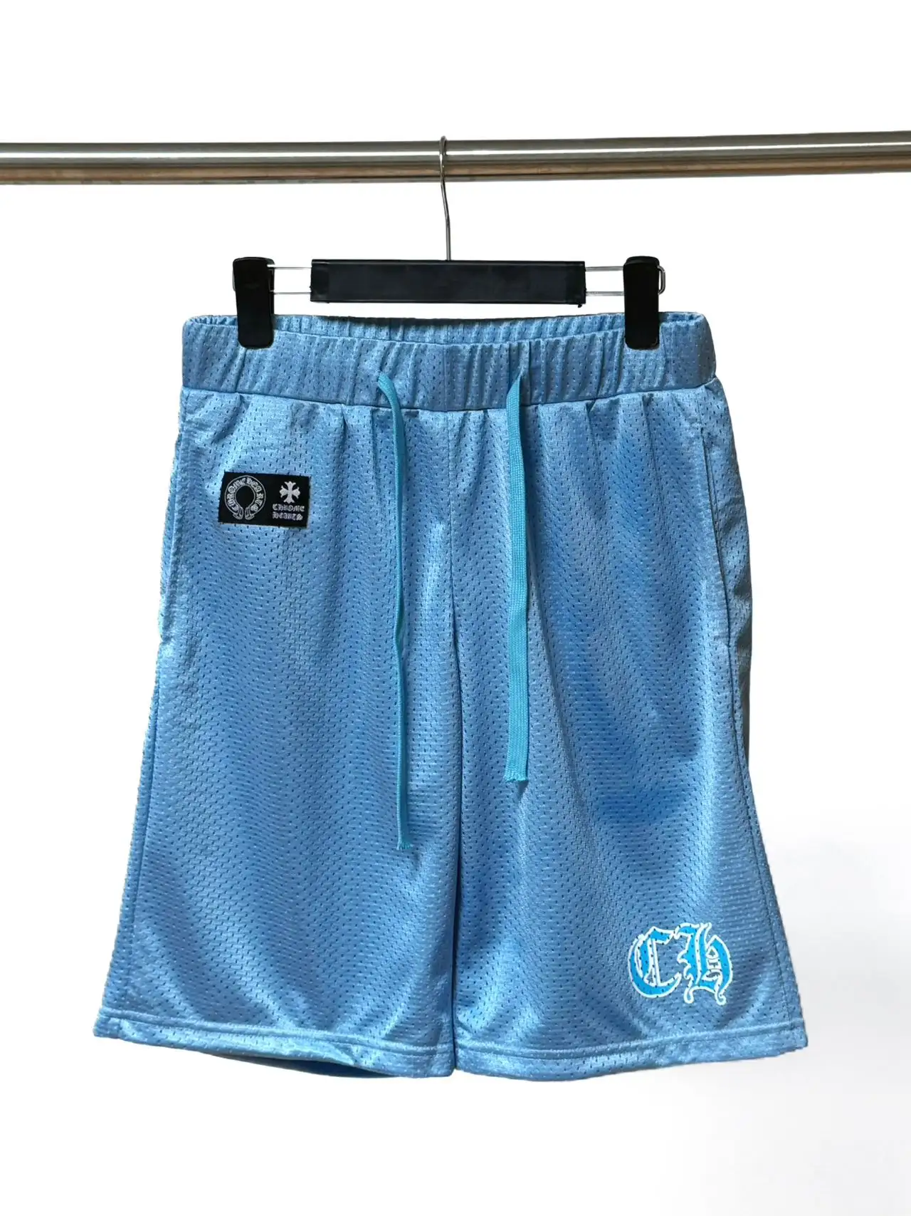 Logo-Patch Mesh Basketball Shorts D16521140