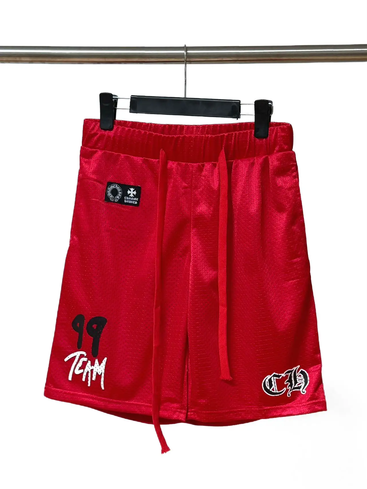 Logo-Appliqué Mesh Hockey Shorts D16521142