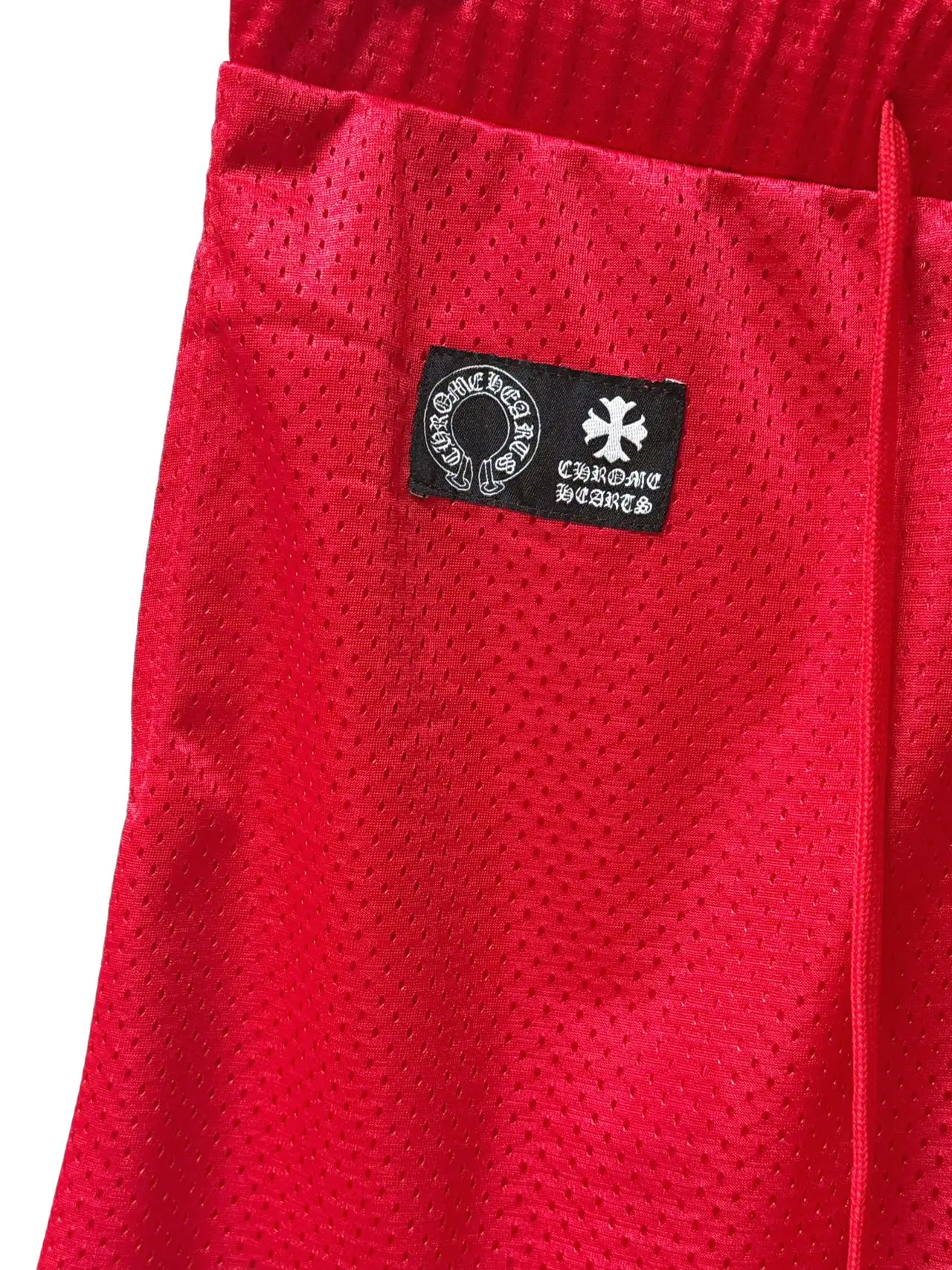 Logo-Appliqué Mesh Hockey Shorts D16521142 — view 3