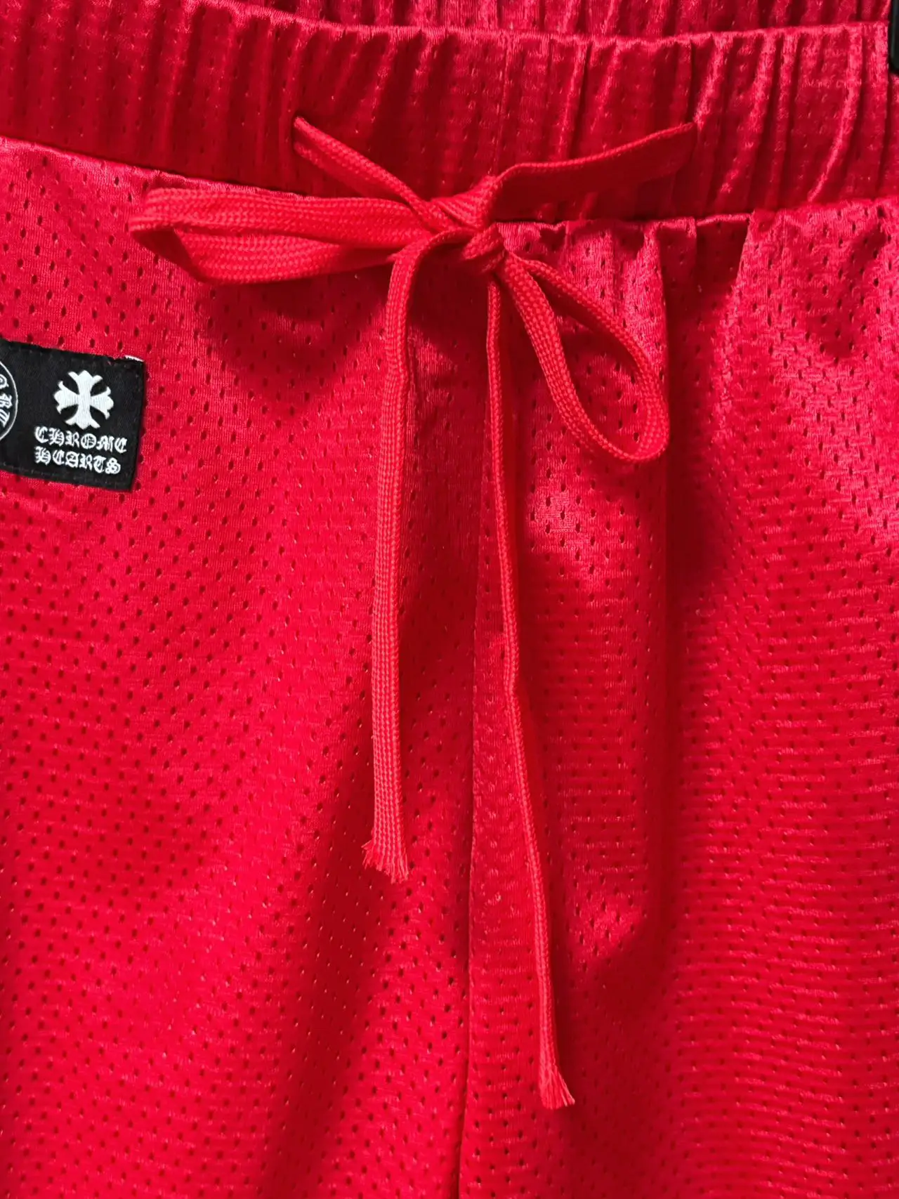 Logo-Appliqué Mesh Hockey Shorts D16521142 — view 4