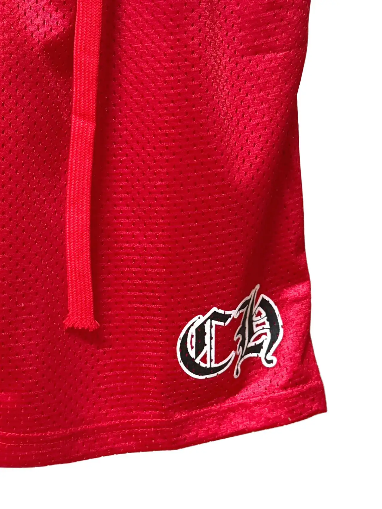Logo-Appliqué Mesh Hockey Shorts D16521142 — view 7