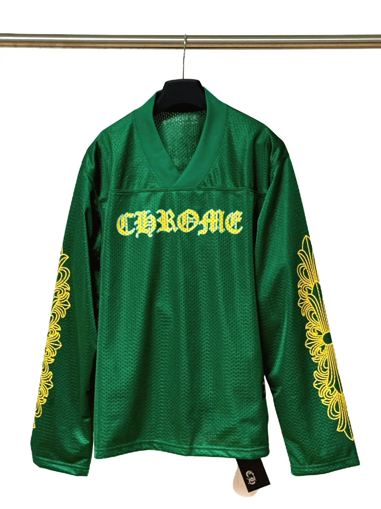 Logo-Jacquard Mesh Hockey Jersey D16521147