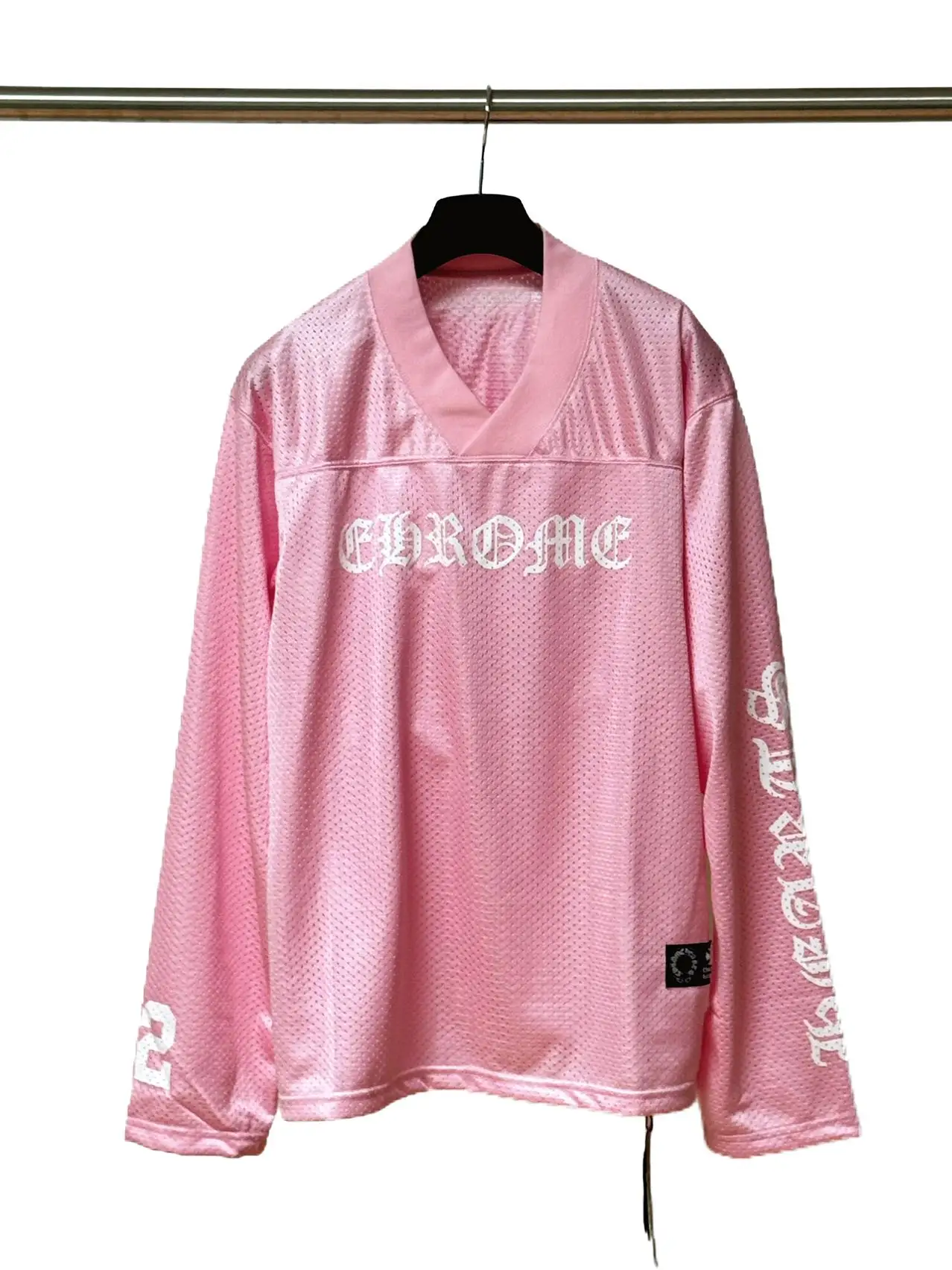Logo-Jacquard Mesh Hockey Jersey D16521149