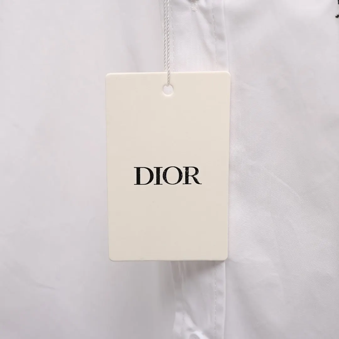 Logo-Embroidered Cotton-Blend Poplin Shirt D16522648 — view 7