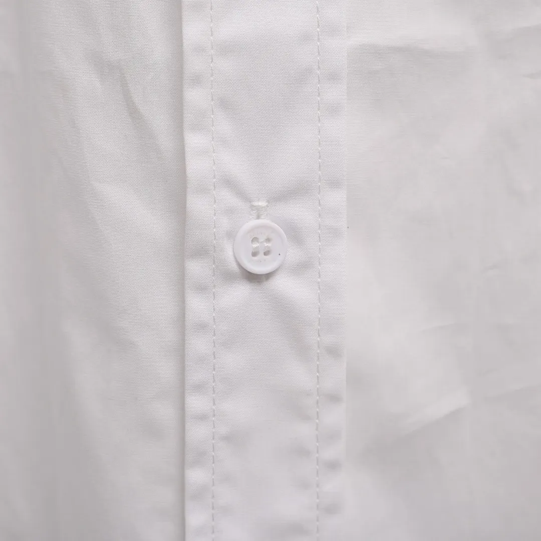 Logo-Embroidered Cotton-Blend Poplin Shirt D16522648 — view 10