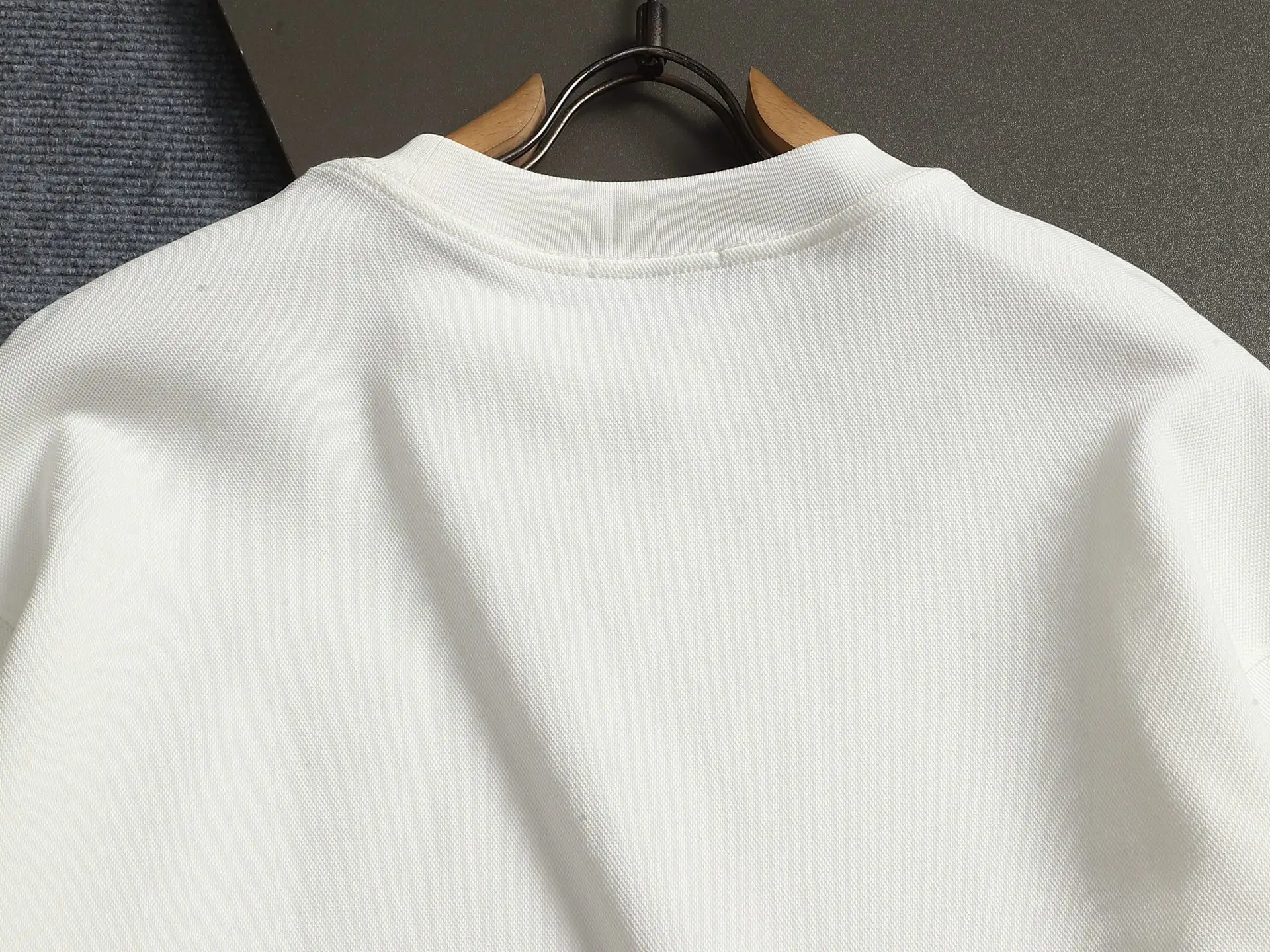 Enamel Triangle Logo Crew-Neck Sweatshirt D17023260 — view 10